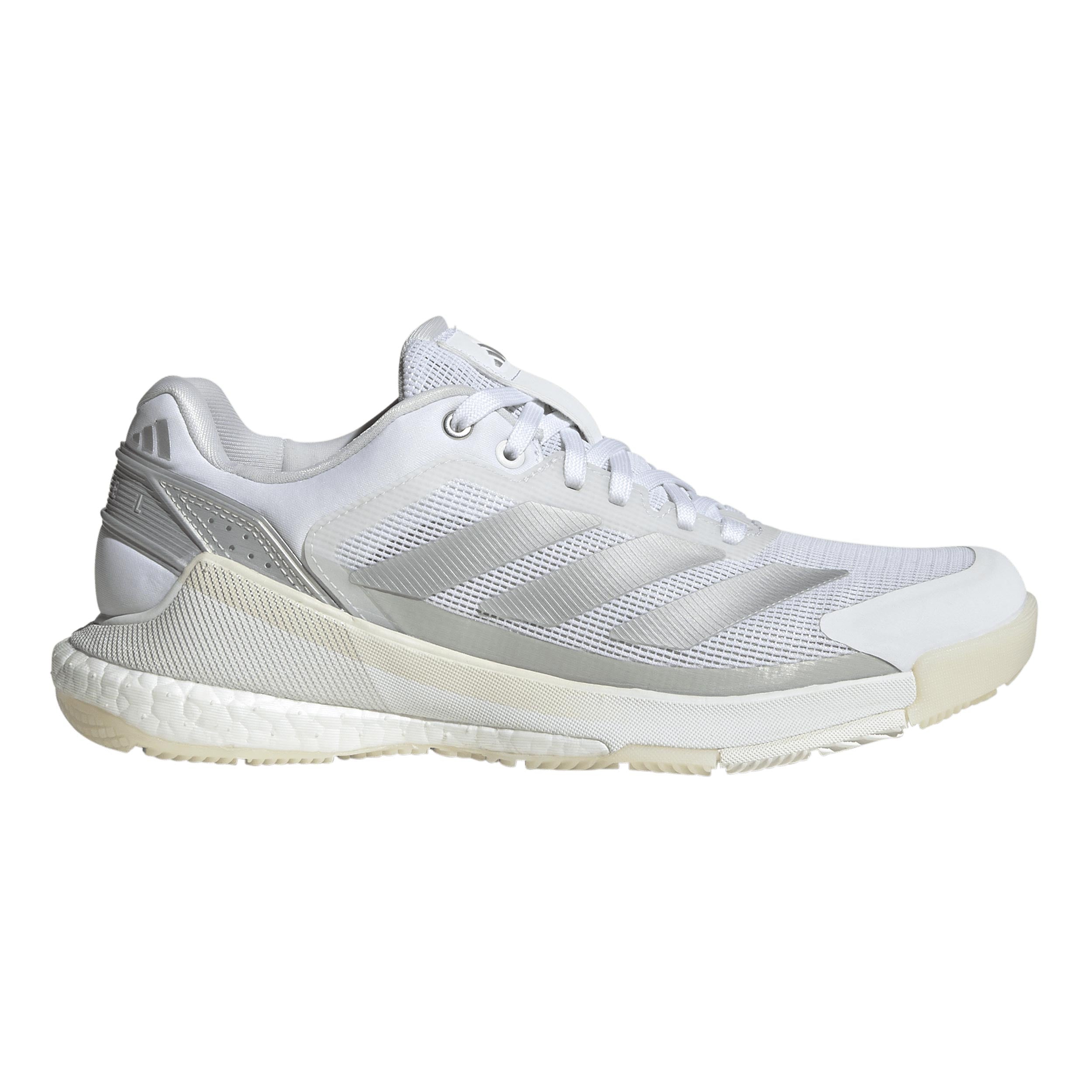 adidas Crazyquick Boost Padel schoen Dames - wit, zilver