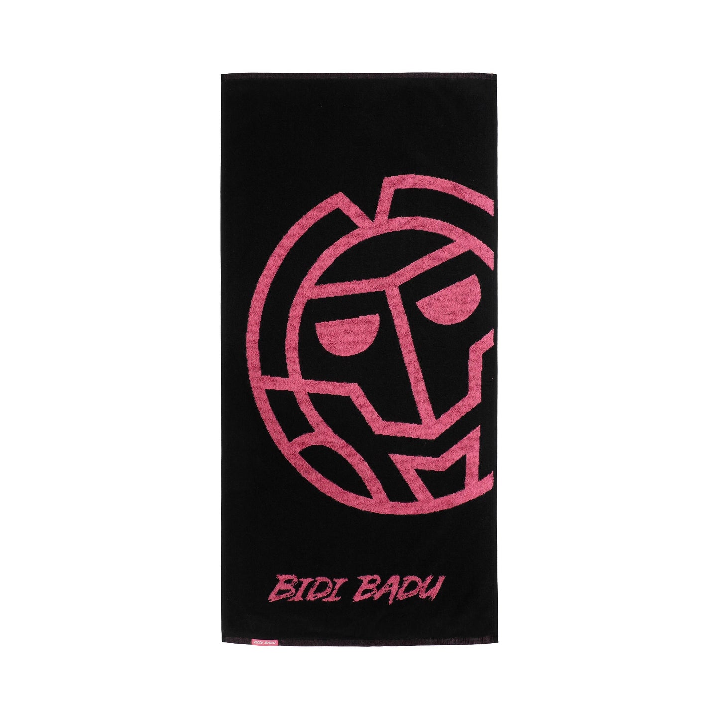 BIDI BADU Badehandtuch 50x100cm Serviette -noir,pink