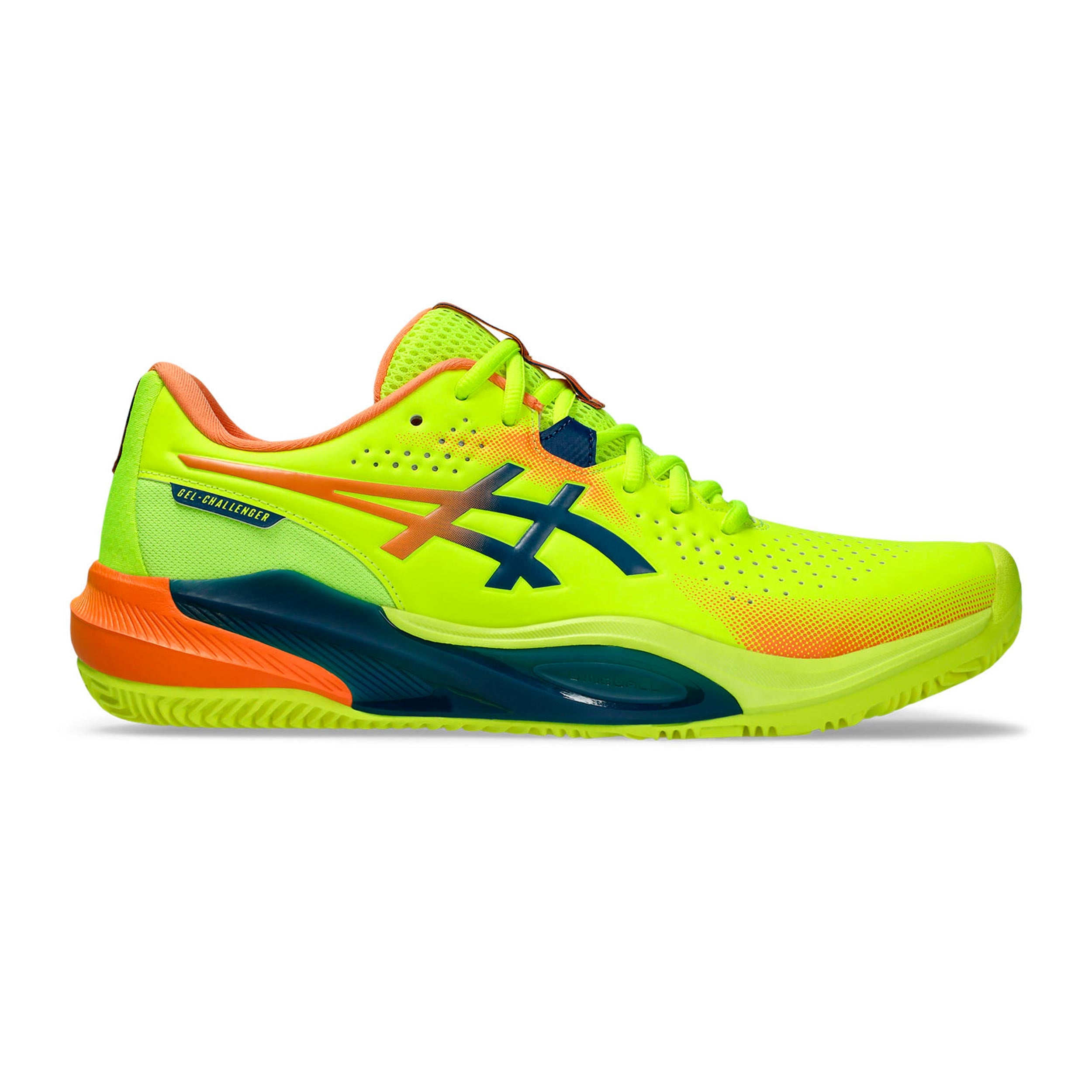 ASICS GEL-Challenger 15 L.E. Padel schoen Heren - neongeel, donkerblauw