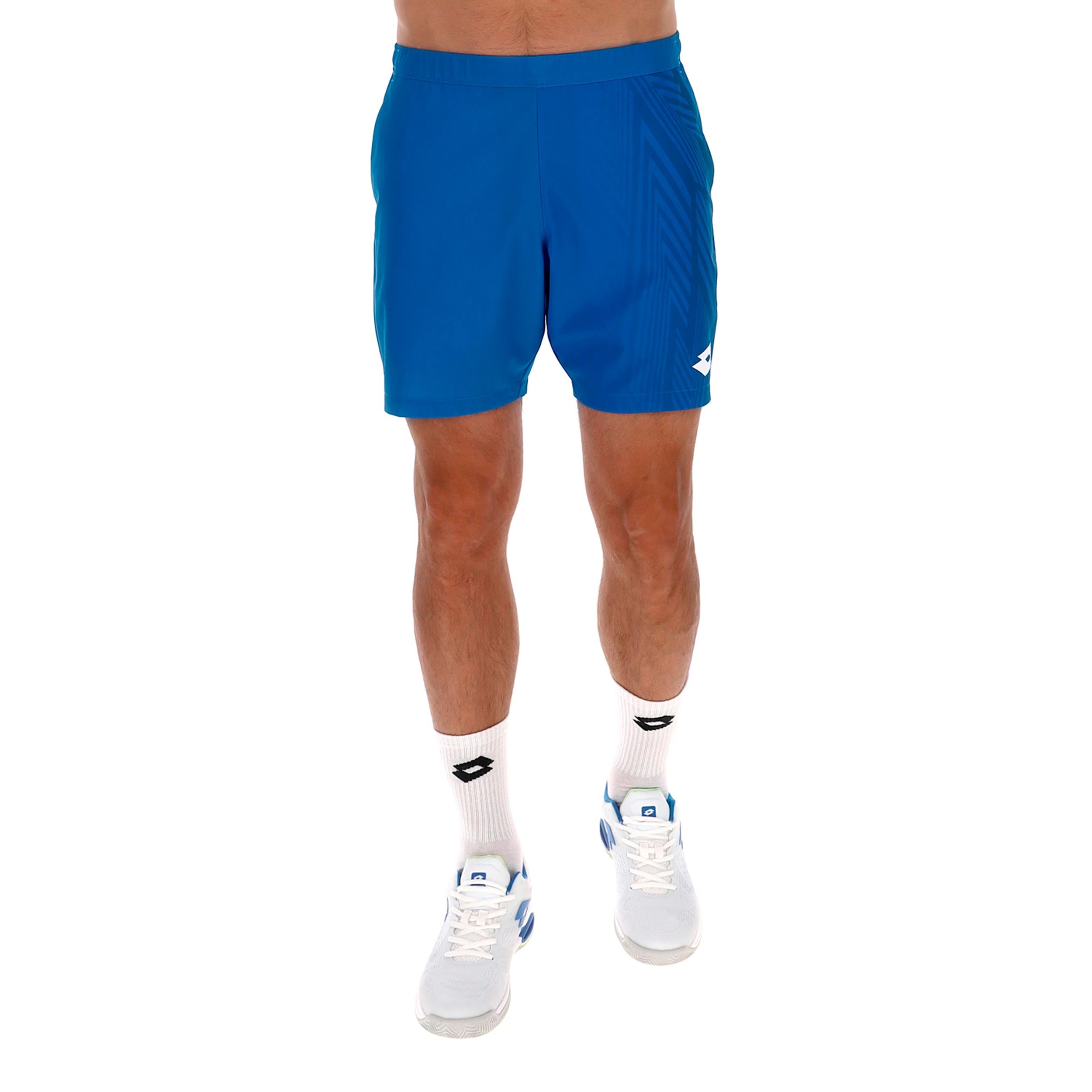 Lotto Tech V Shorts Hommes - bleu, gris