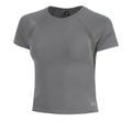 Motion Mesh T-shirt Femmes-vert, gris