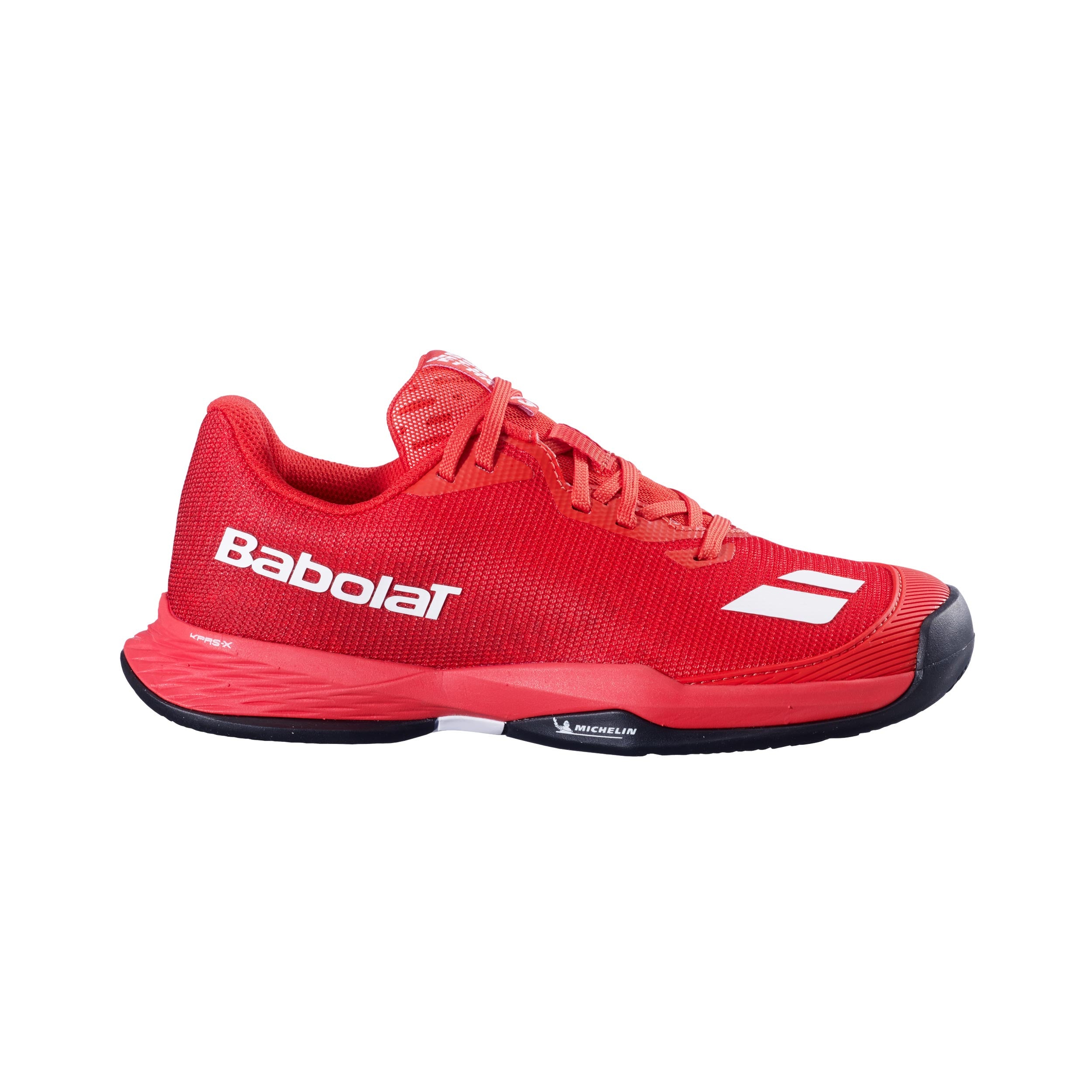 Babolat Jet Mach 3 Gravelschoen Kinderen - rood, wit