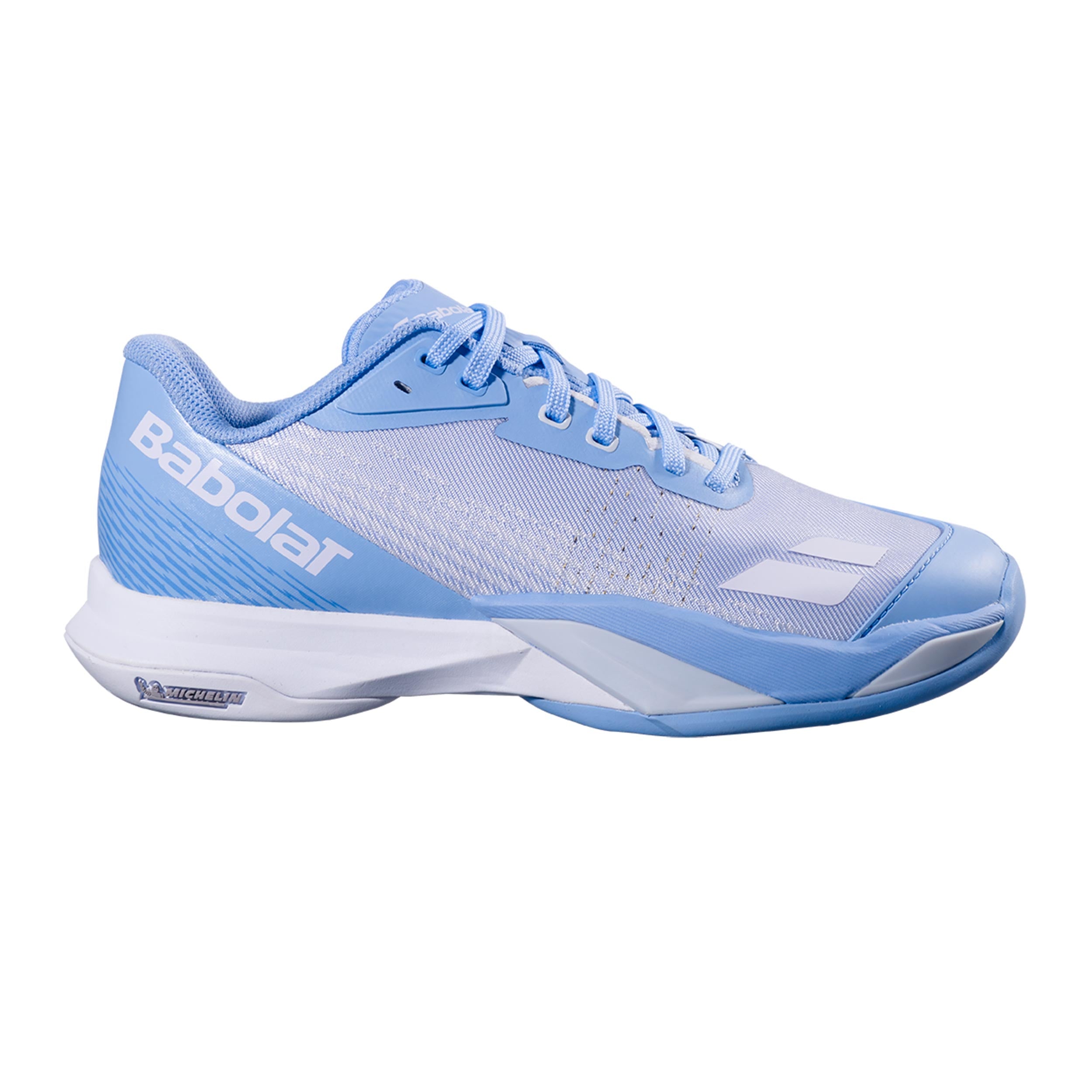 Babolat Jet Mach 4 Chaussures toutes surfaces Femmes - lilas, blanc
