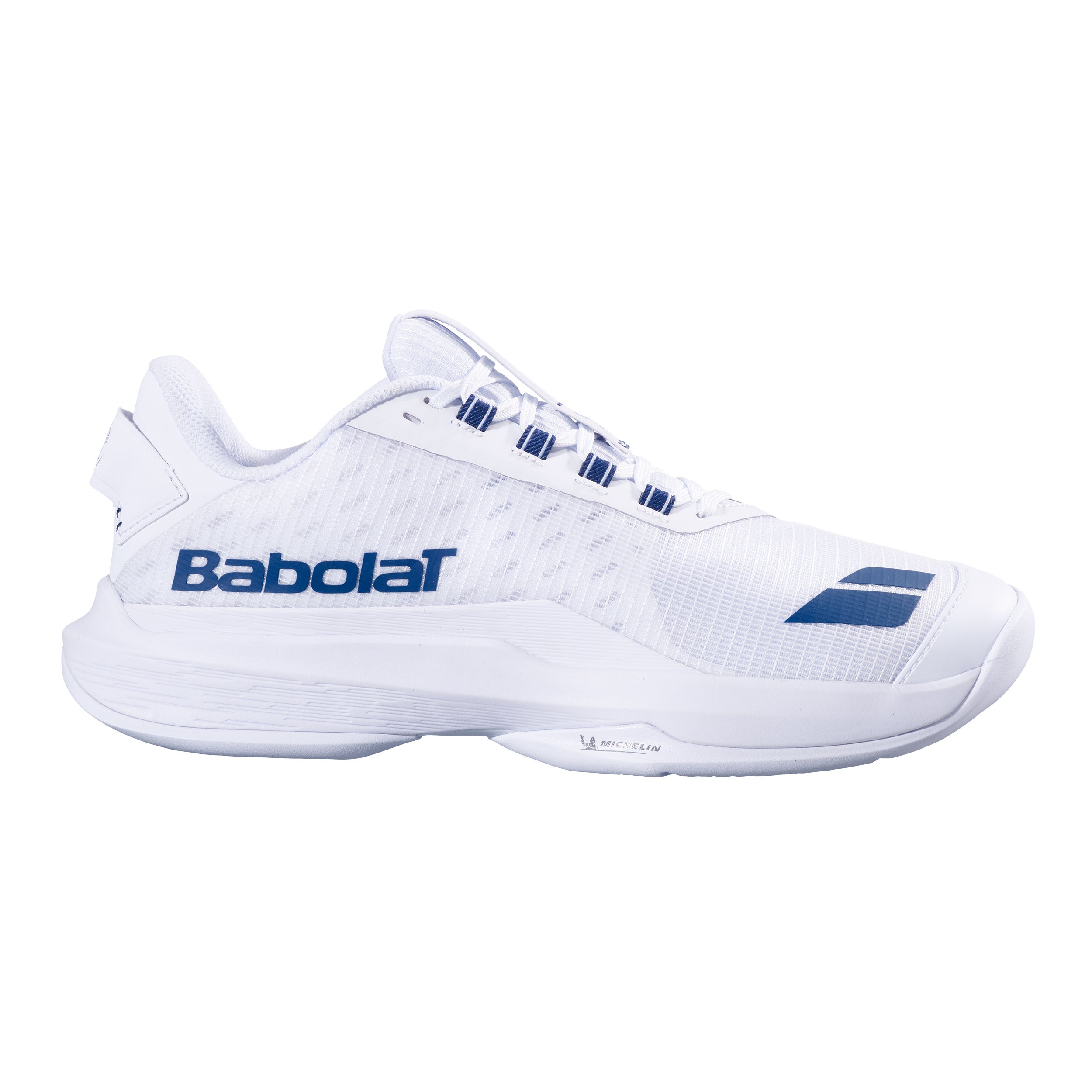 Babolat JET T2 AC WIM Allcourt schoen Heren-wit, donkerblauw