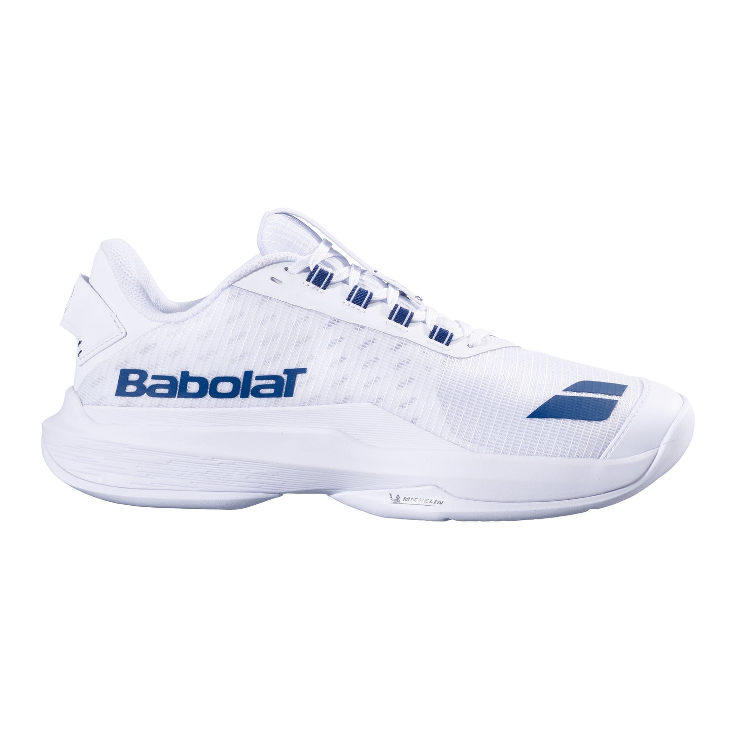 Babolat JET T2 AC WIM Allcourt schoen Heren-wit, donkerblauw