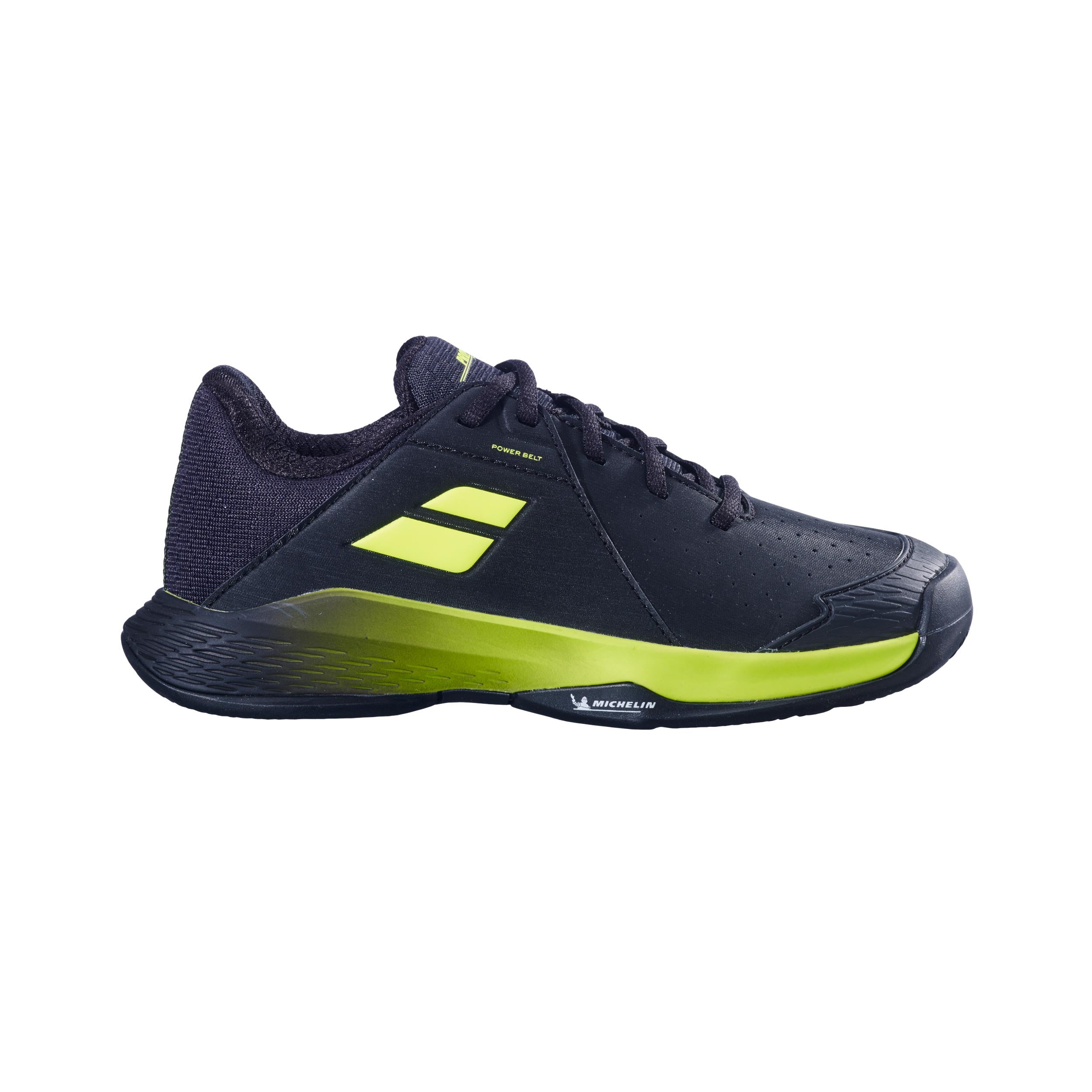 Babolat Propulse 3 Gravelschoen Kinderen - zwart, neongeel