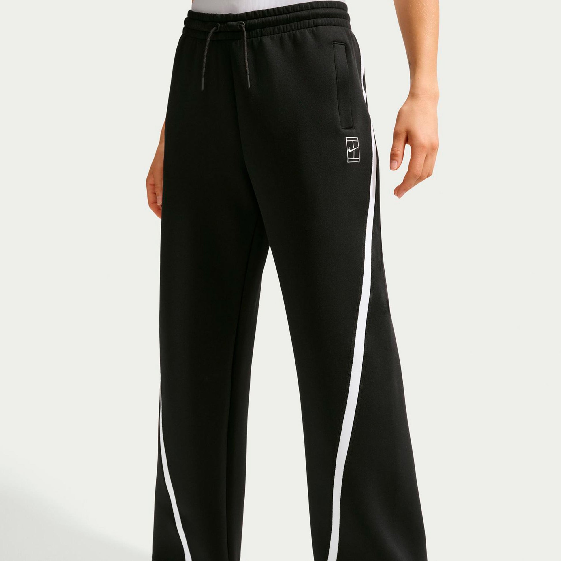 Nike Court Dri-Fit Advantage  Trainingsbroek Dames-zwart