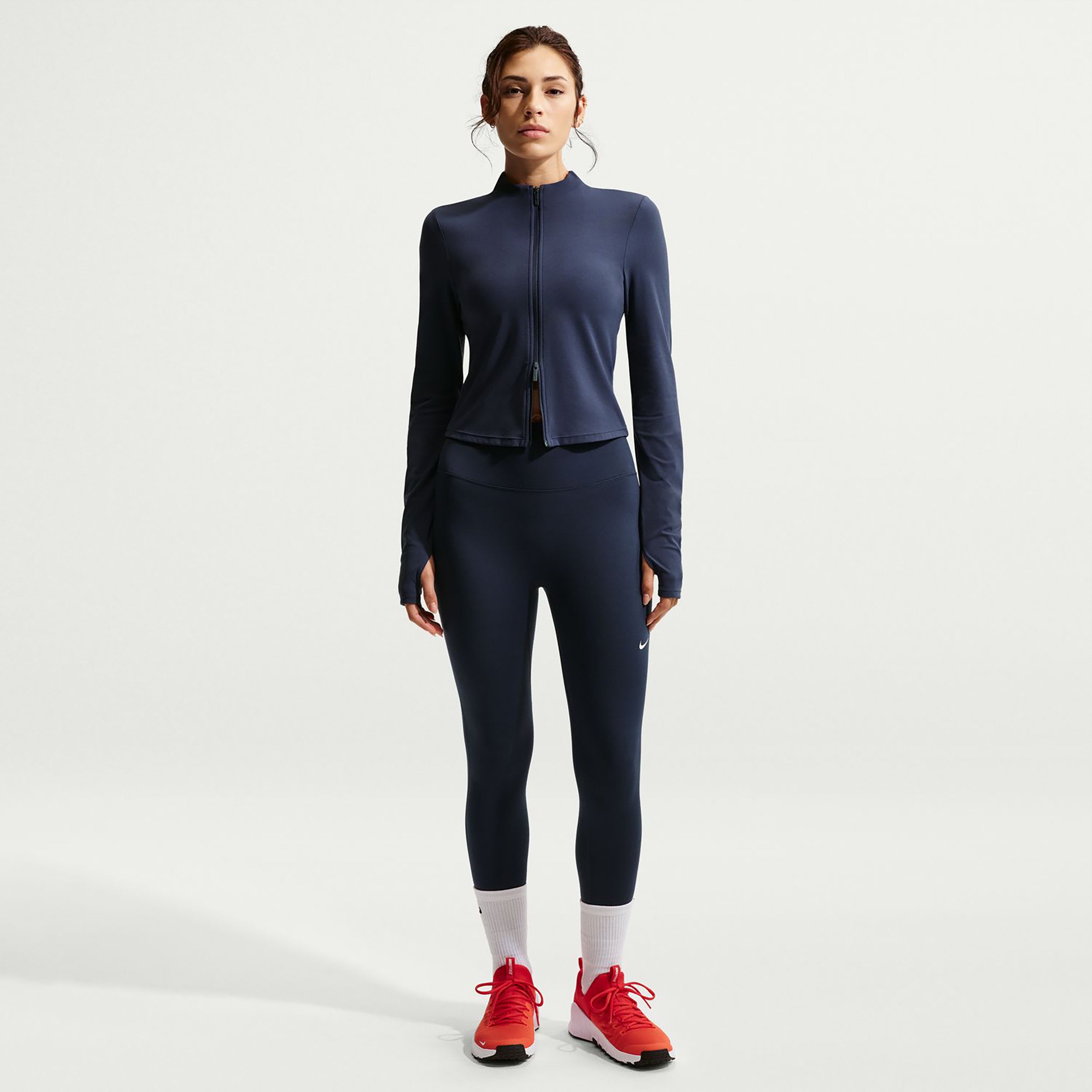 Nike Dri-Fit One High Rise 7/8 Tight Dames - donkerblauw