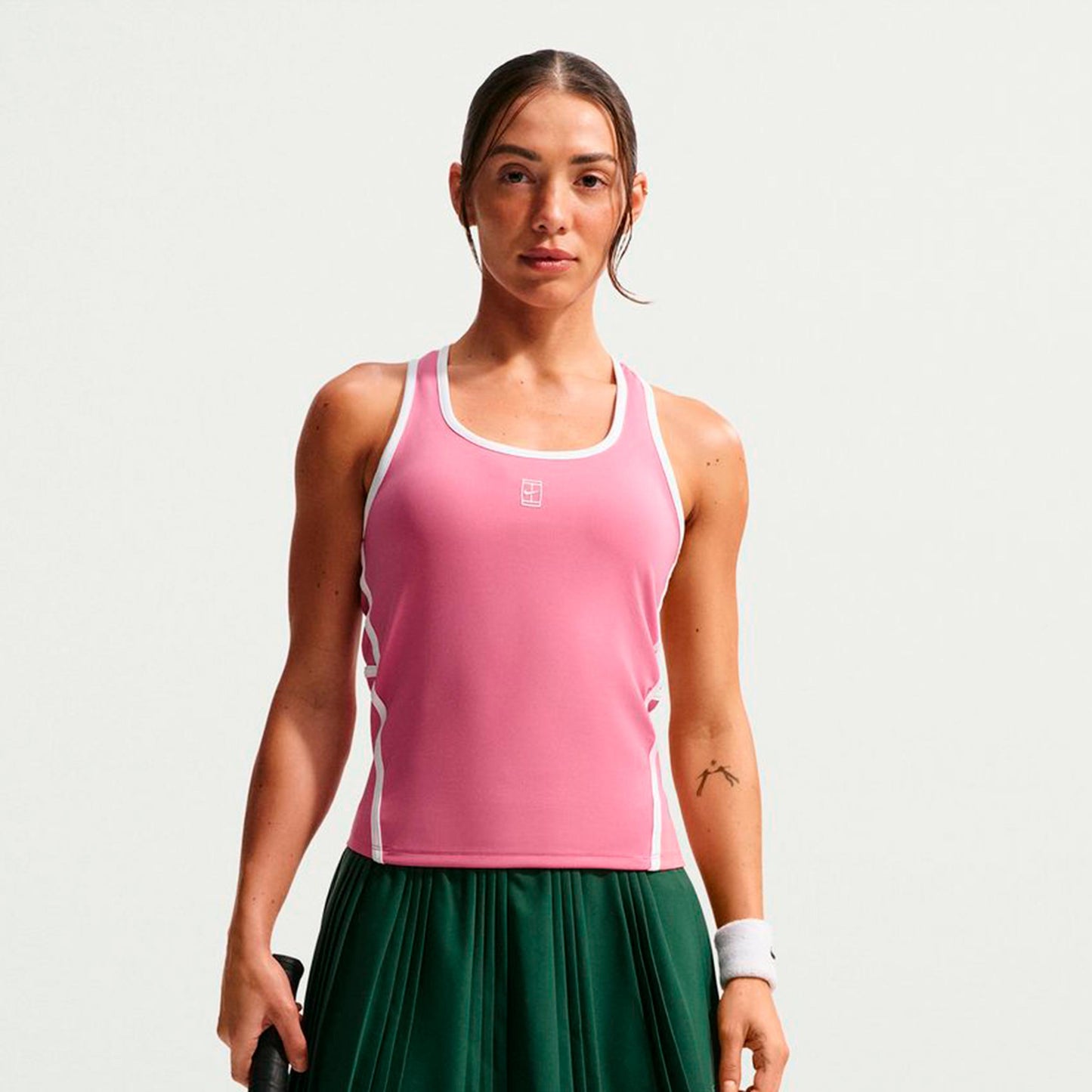 Nike Court Dri-Fit Advantage Tanktop Dames - roze
