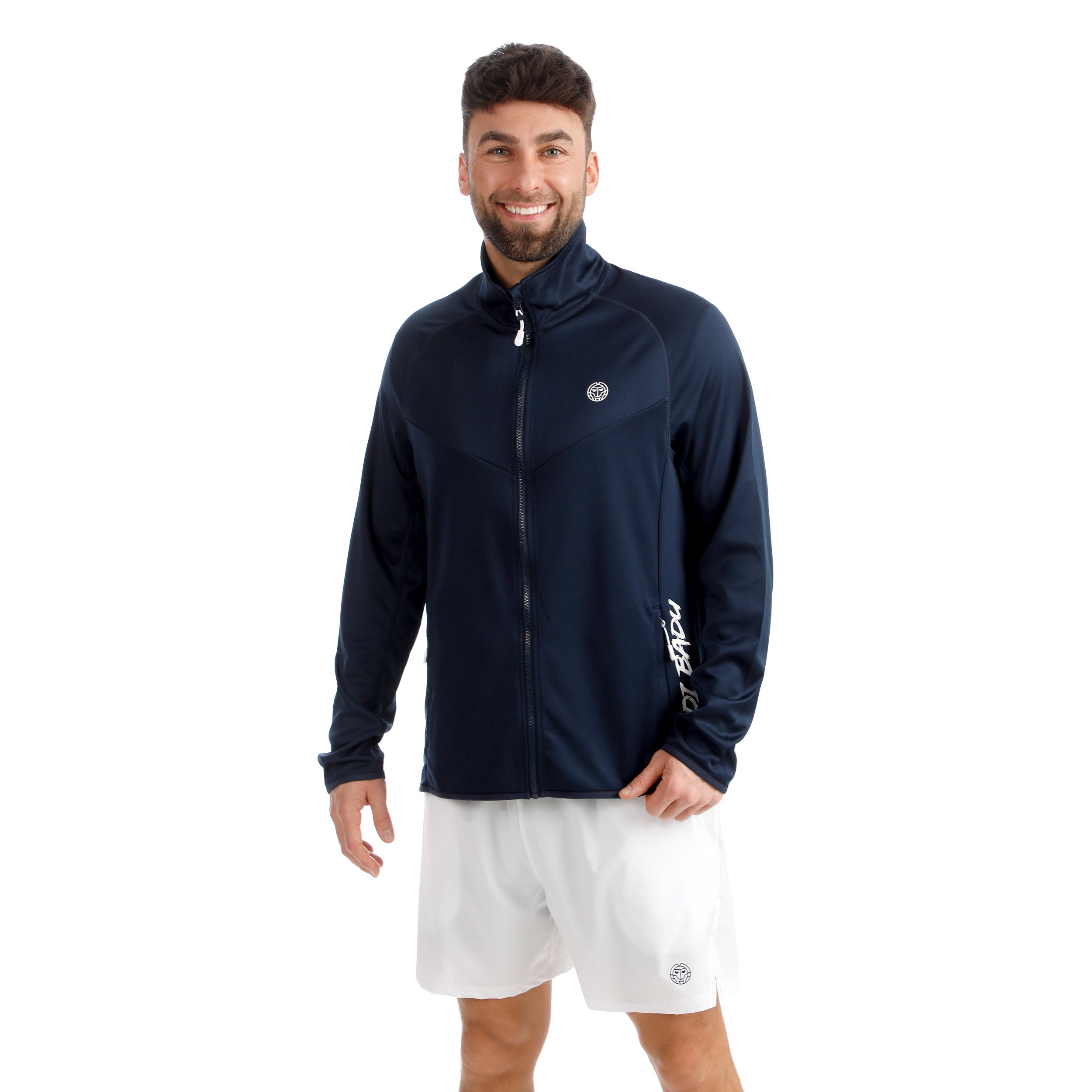 BIDI BADU Crew 2.0 Trainingsjack Heren-donkerblauw
