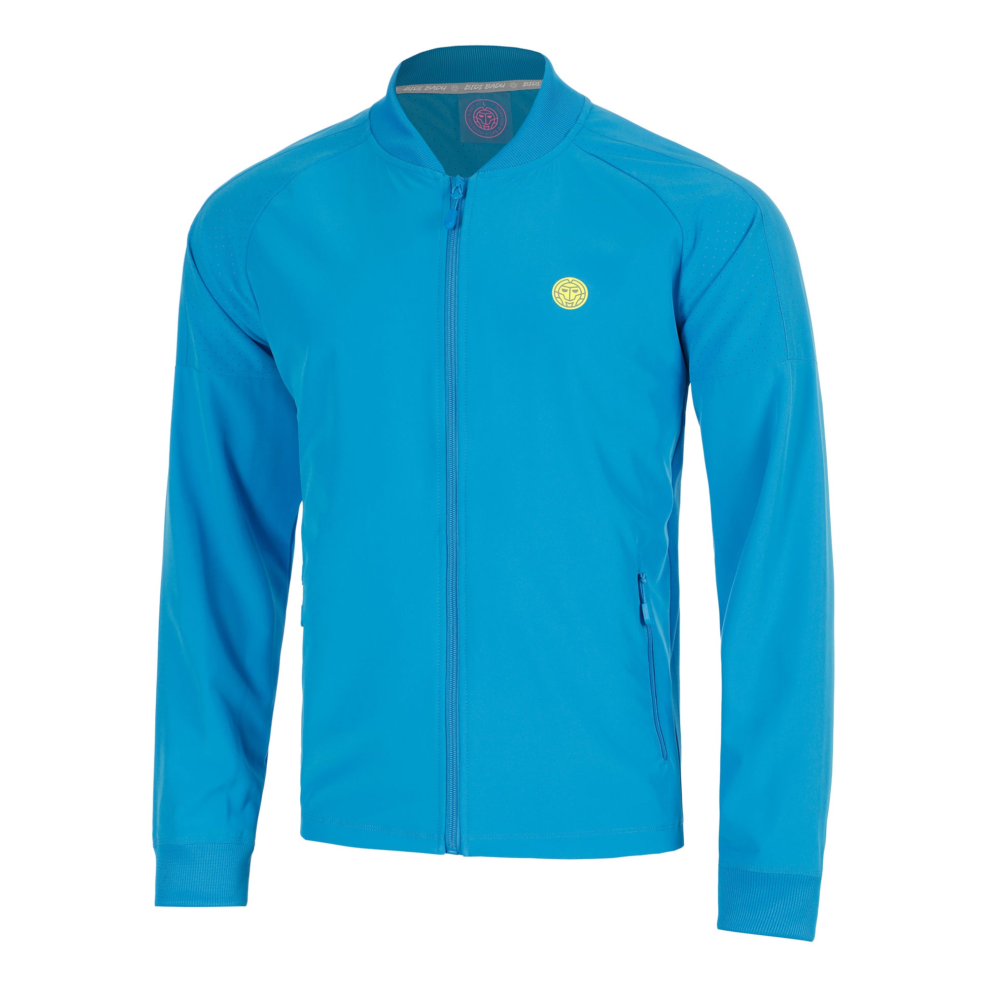 BIDI BADU Out of Control Jacket Trainingsjack Heren - blauw, neongeel