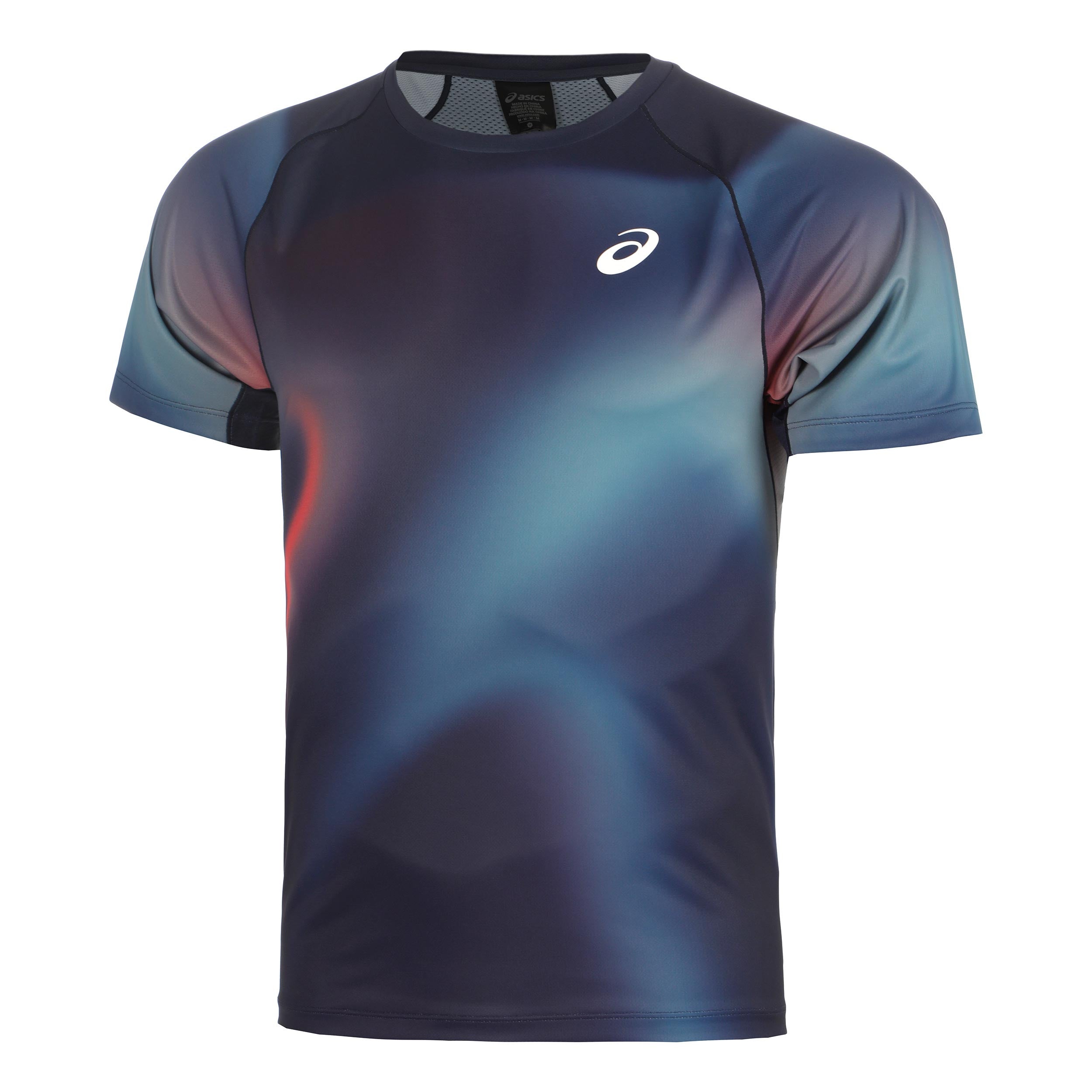 ASICS AOP T-shirt Heren - donkerblauw