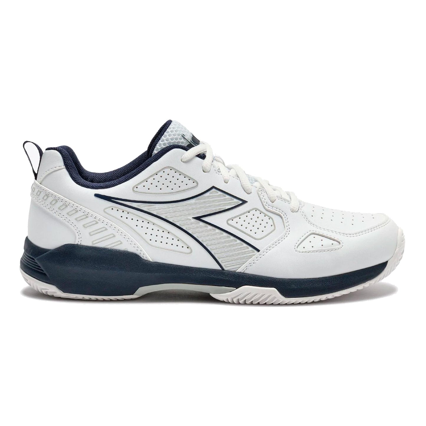 Diadora S.Challenge 7 Gravelschoen Heren-wit, donkerblauw