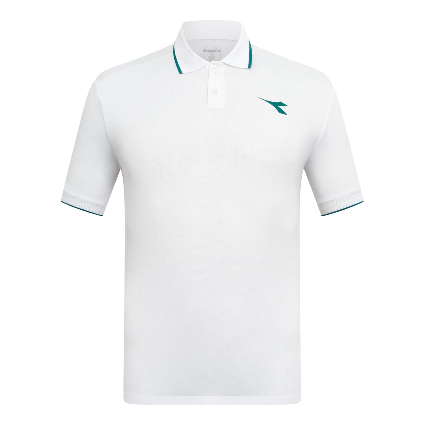 Diadora Match Polo Heren-wit