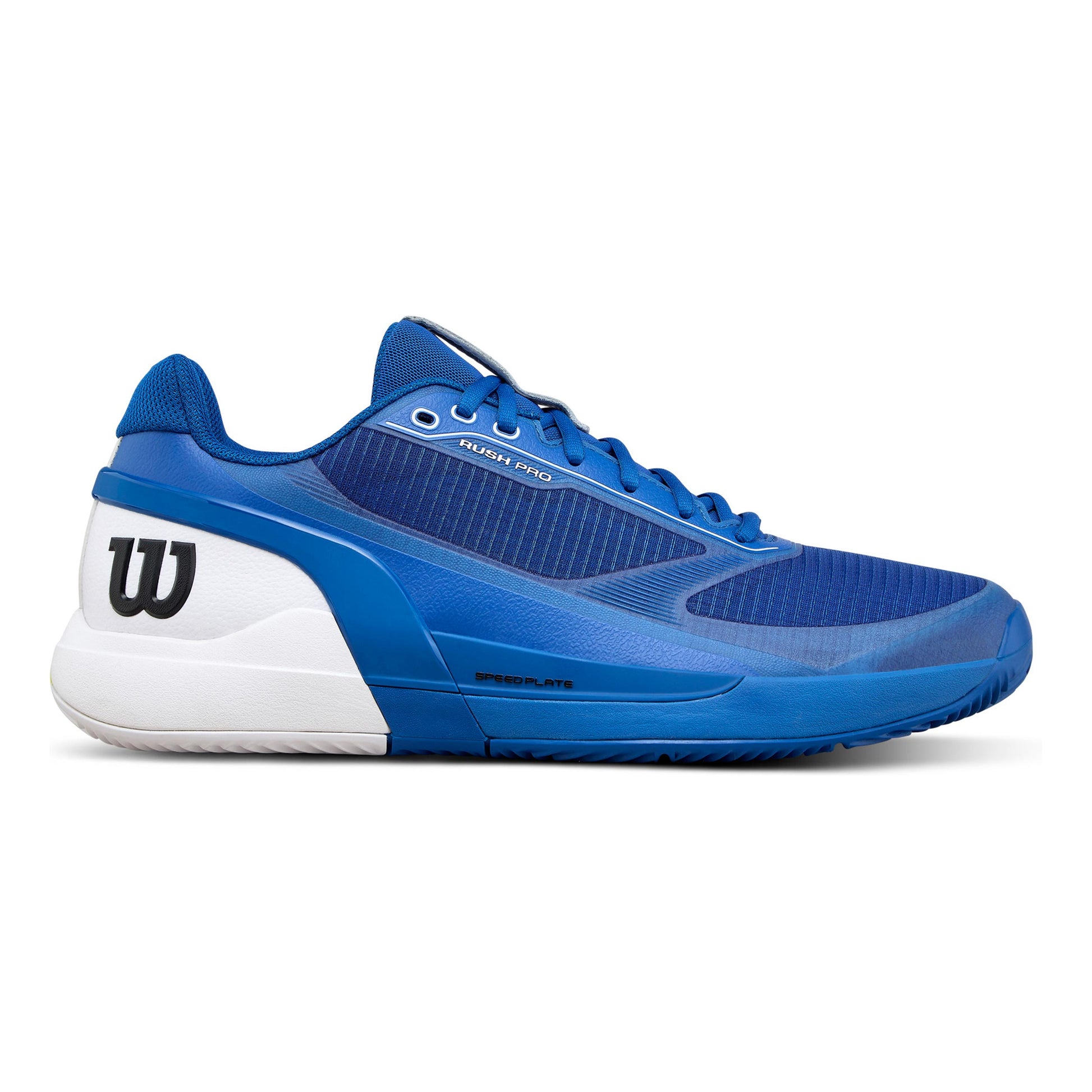 Wilson Rush Pro 5 Chaussure terre battue Hommes-bleu, blanc
