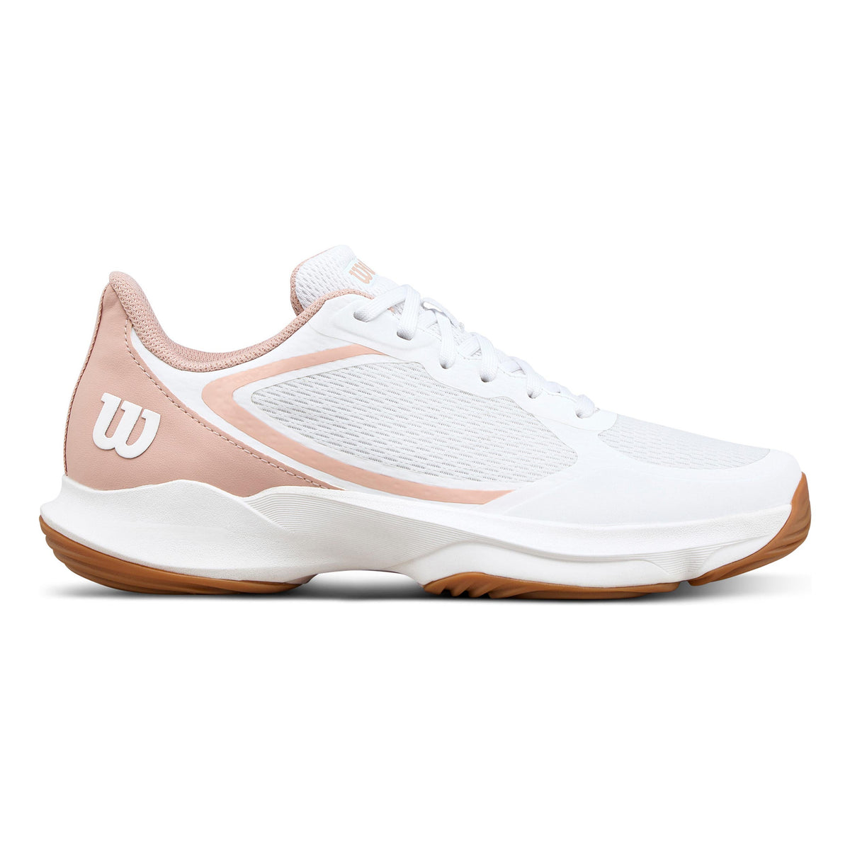 Wilson Hurakn Lite Padel schoen Dames-wit, roze