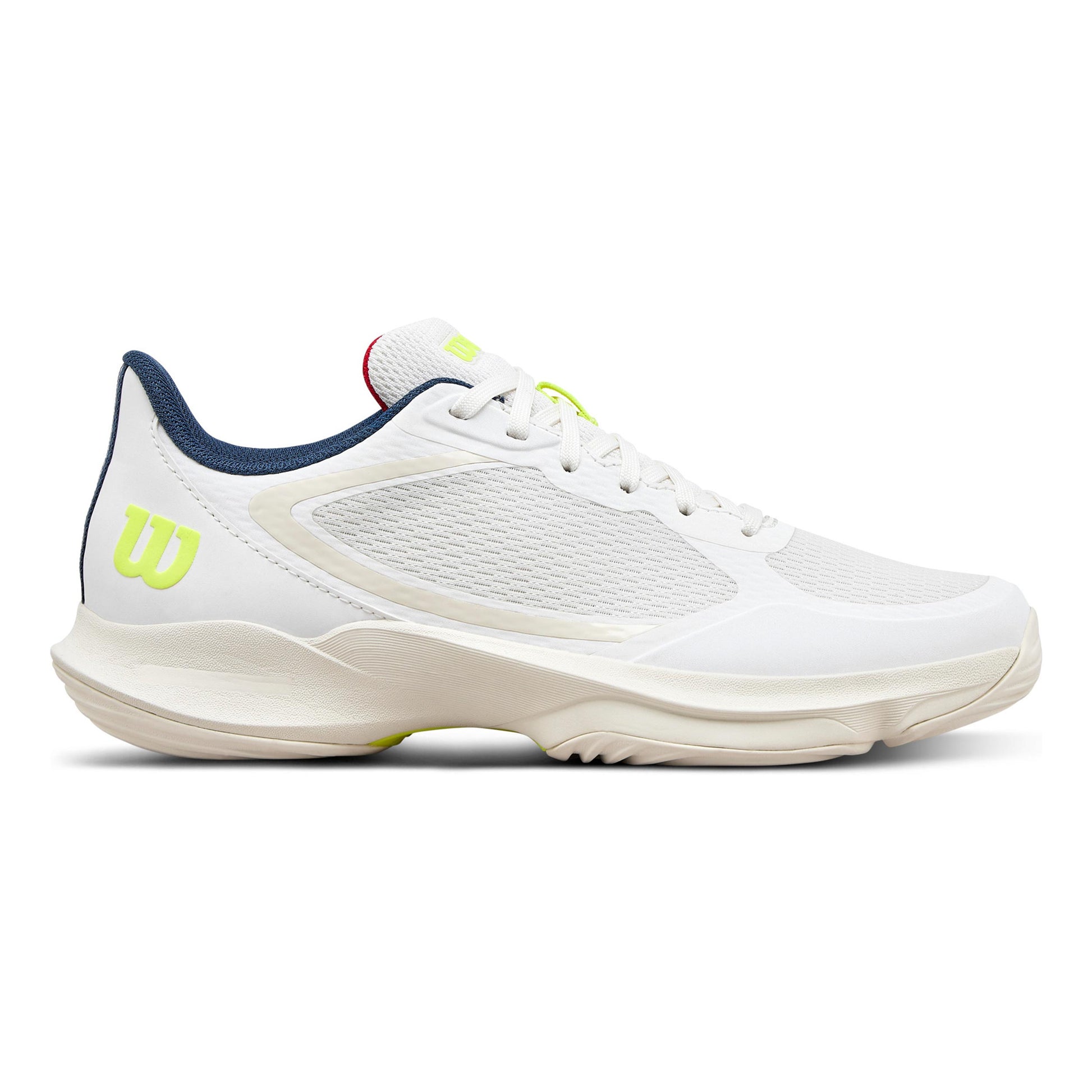 Wilson Hurakn Lite Chaussures padel Femmes - blanc, jaunes fluo