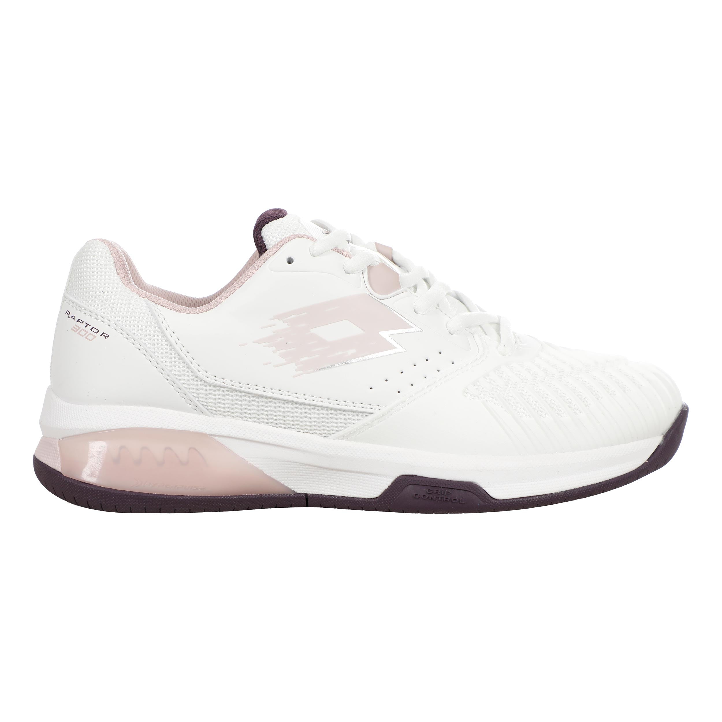 Lotto Raptor 300 AC Chaussures toutes surfaces Femmes-blanc, lilas