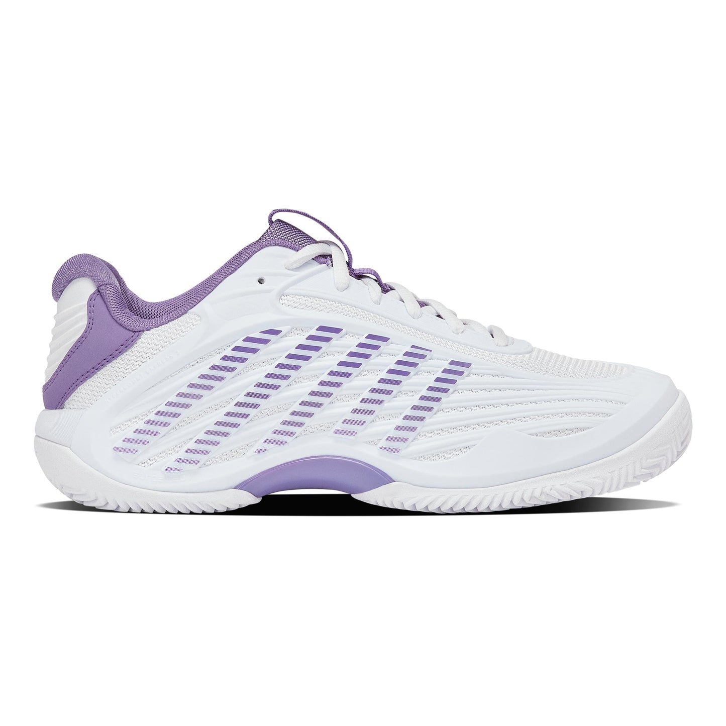 K-Swiss Hypercourt Express 3 Gravelschoen Dames - wit, lavendel