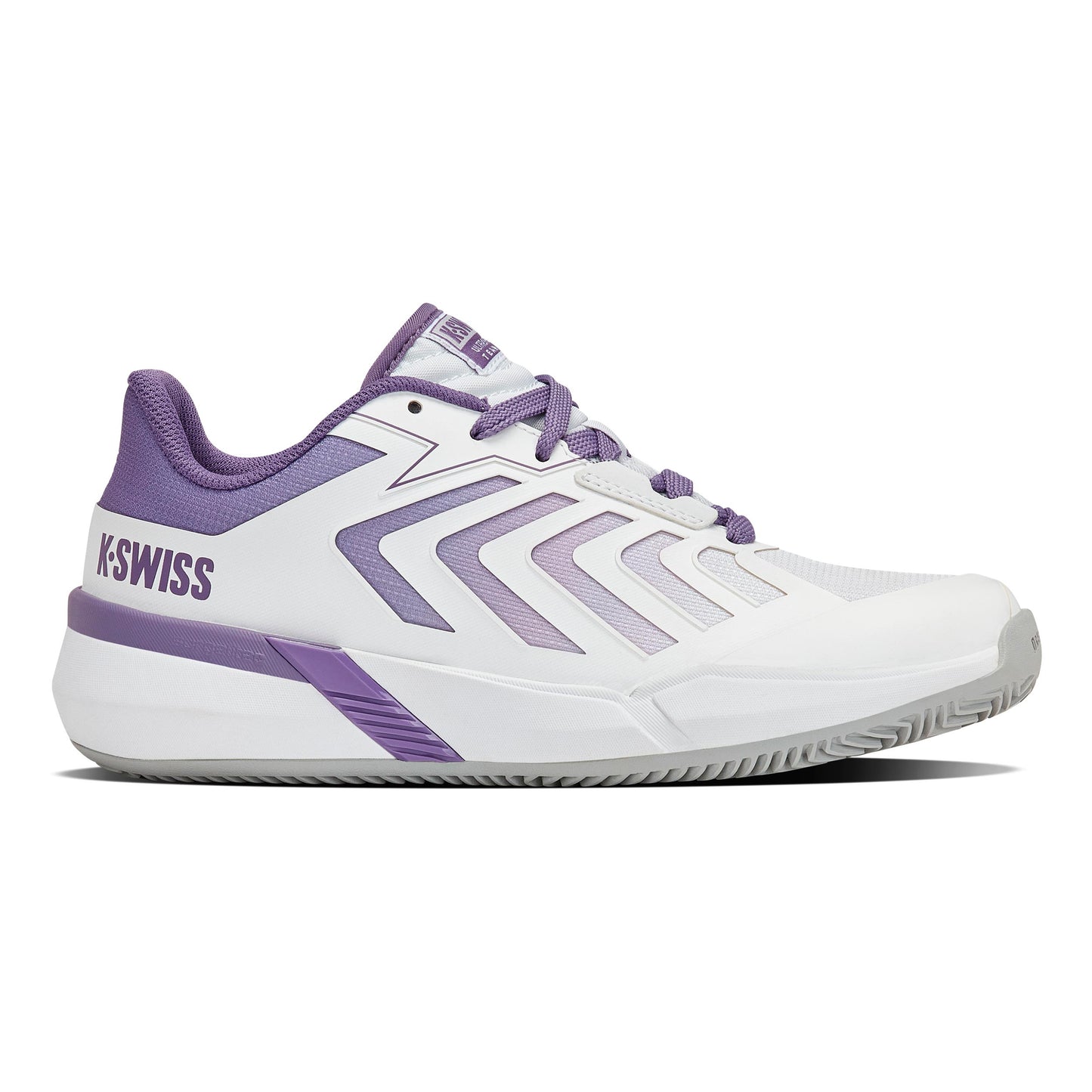 K-Swiss Ultrashot Team 2 Gravelschoen Dames - wit, lavendel