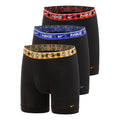 Essential Cotton Stretch Boxershort Verpakking 3 stuks Heren - donkergrijs