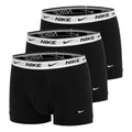 Essential Cotton Stretch Trunk Caleçon - Pack de 3 Hommes-noir, blanc