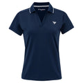 Team Tech Polo Femmes - bleu foncé