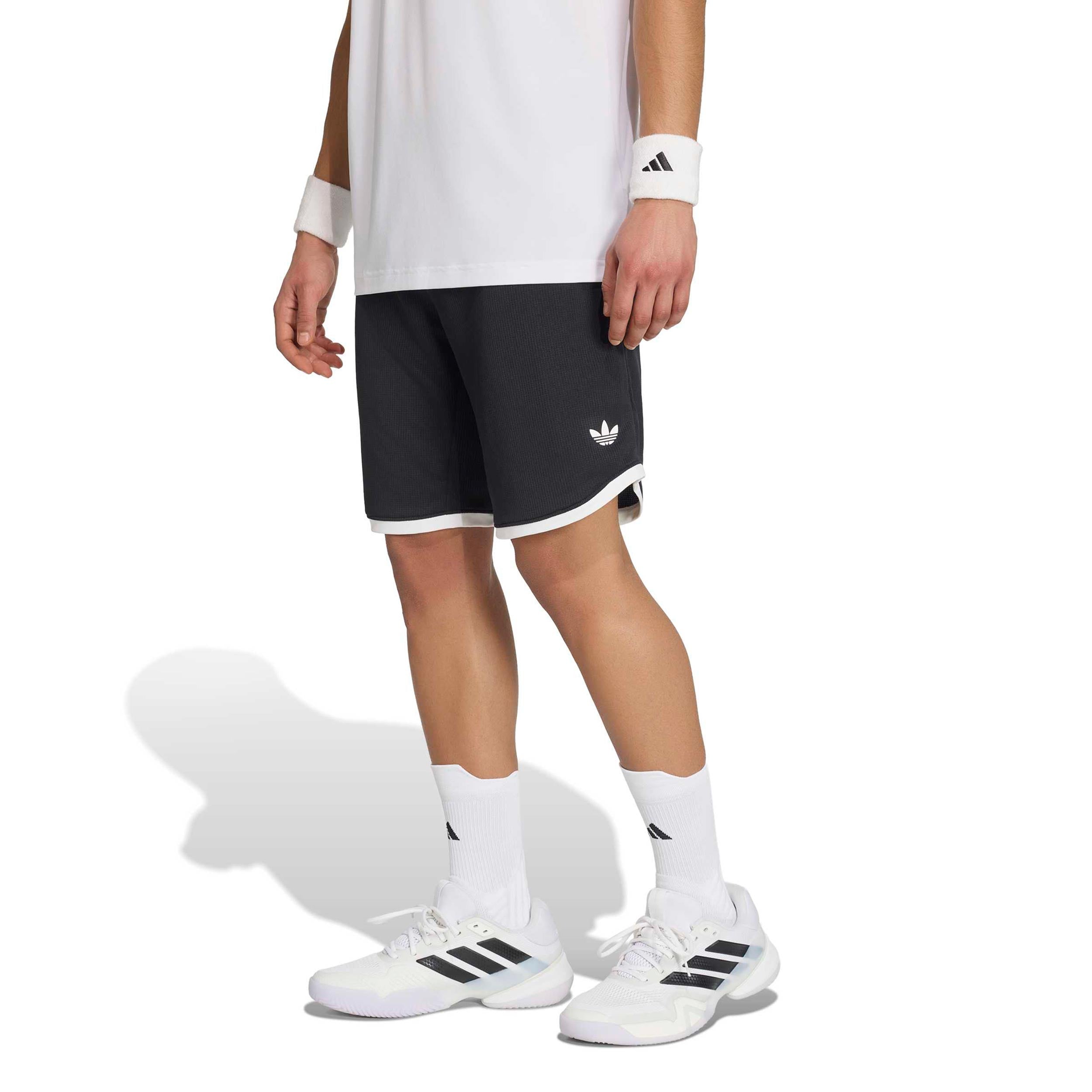 adidas Classics 9Inch Shorts Heren - zwart, wit