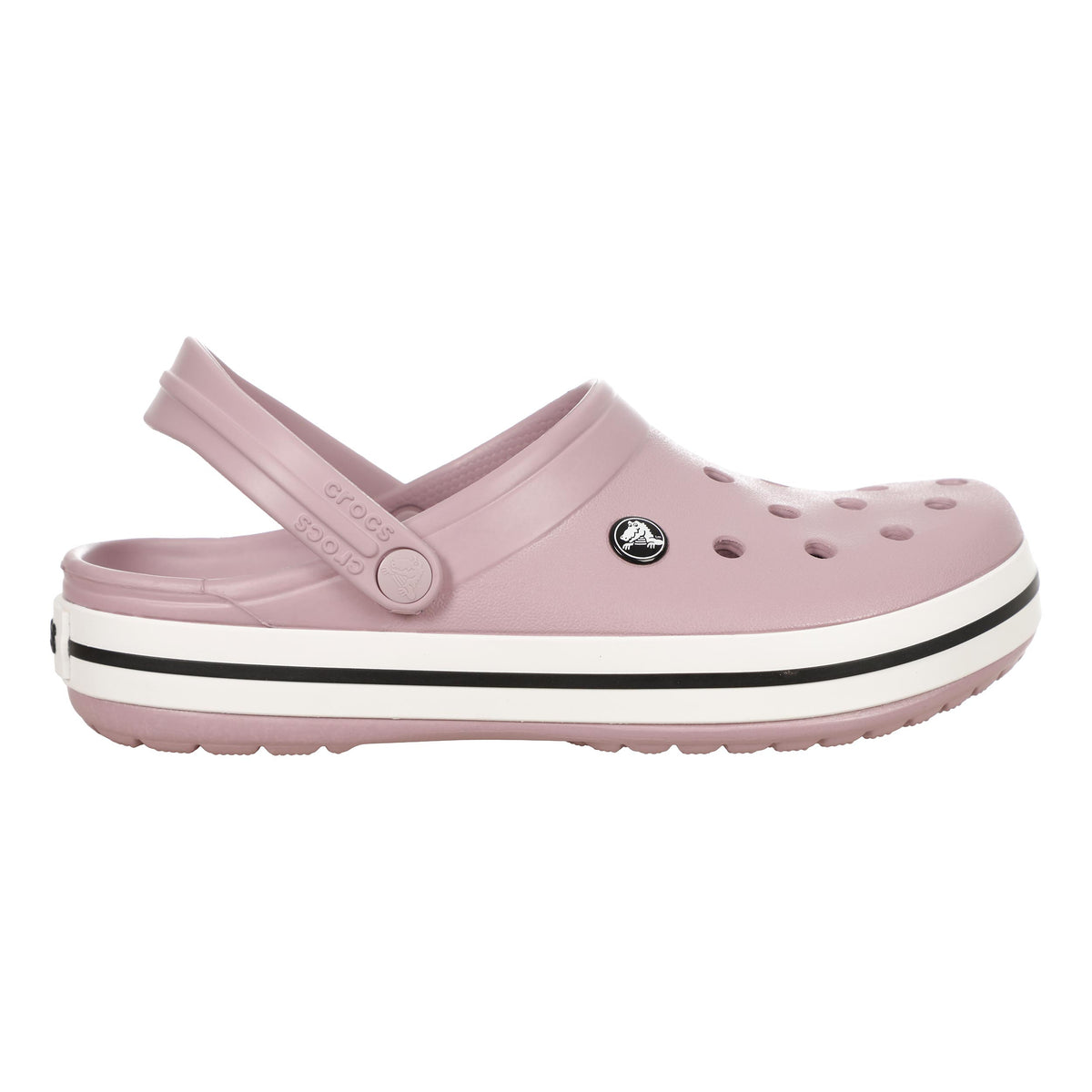 Crocs Crocband Clog Tongs Unisex - lilas, blanc