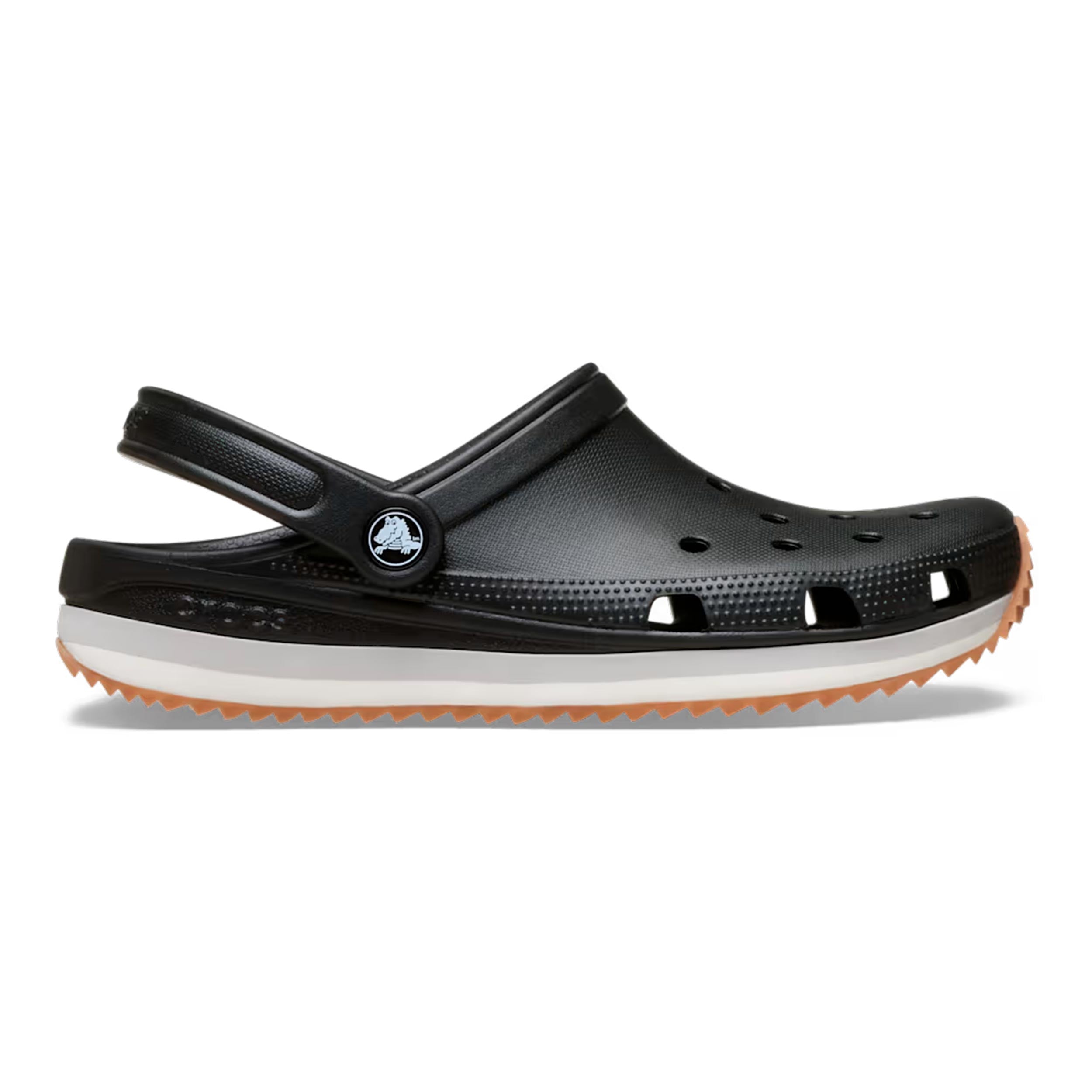 Crocs Classic Retro Runner Badslippers Heren - zwart