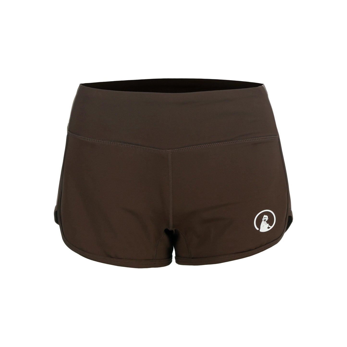 Quiet Please Memories Chop Shorts Dames - bruin
