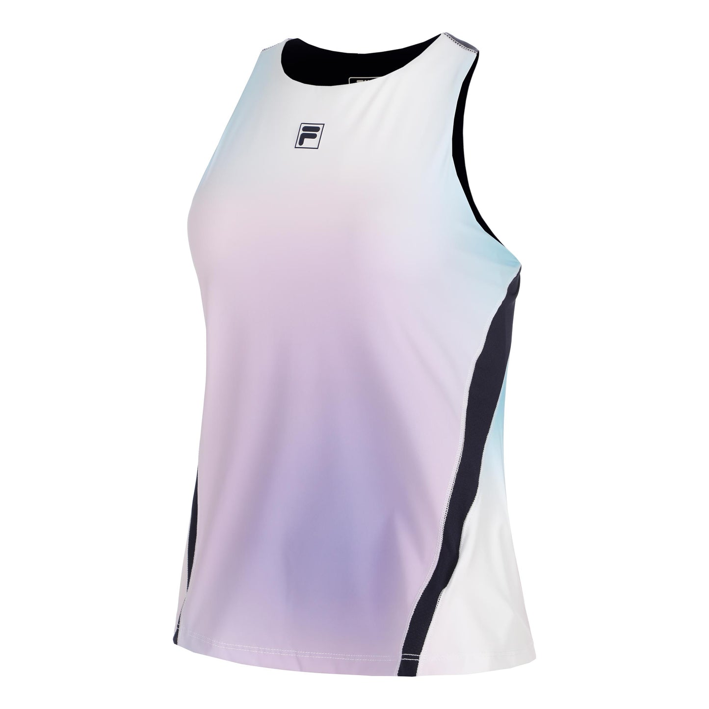 Fila Savannah (built-in-bra) Tanktop Dames - wit, veelkleurig