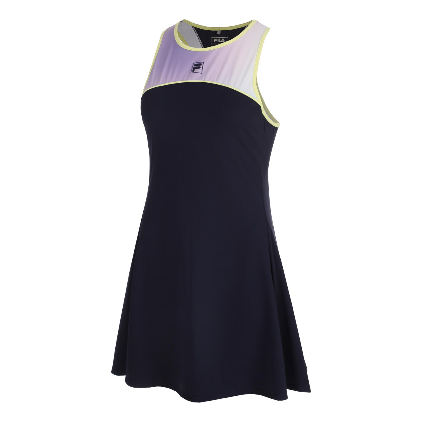 Fila Skylar Jurk Dames - donkerblauw, veelkleurig
