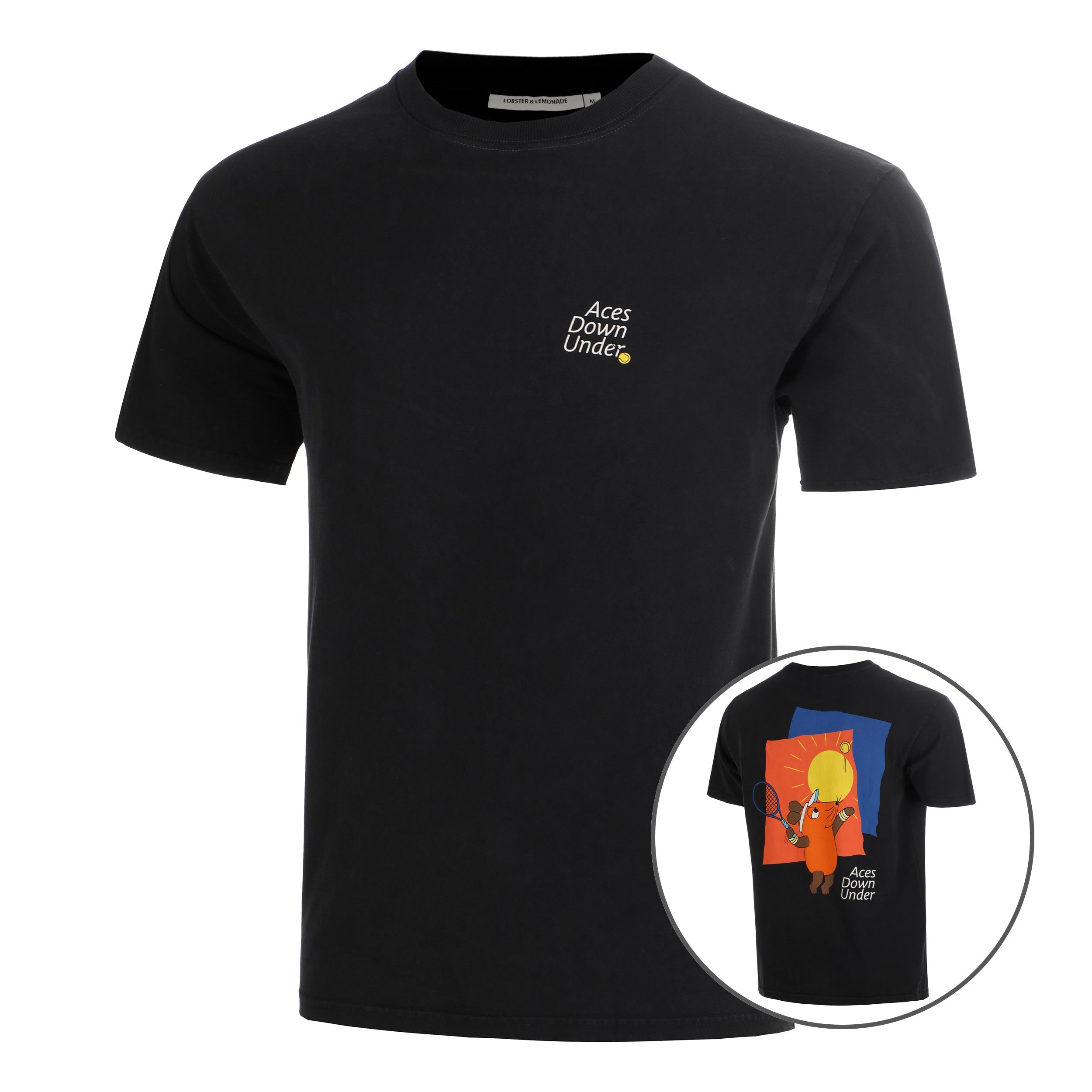 Lobster & Lemonade Maus Aces Down Under – '89 Band T-shirt Unisex - noir