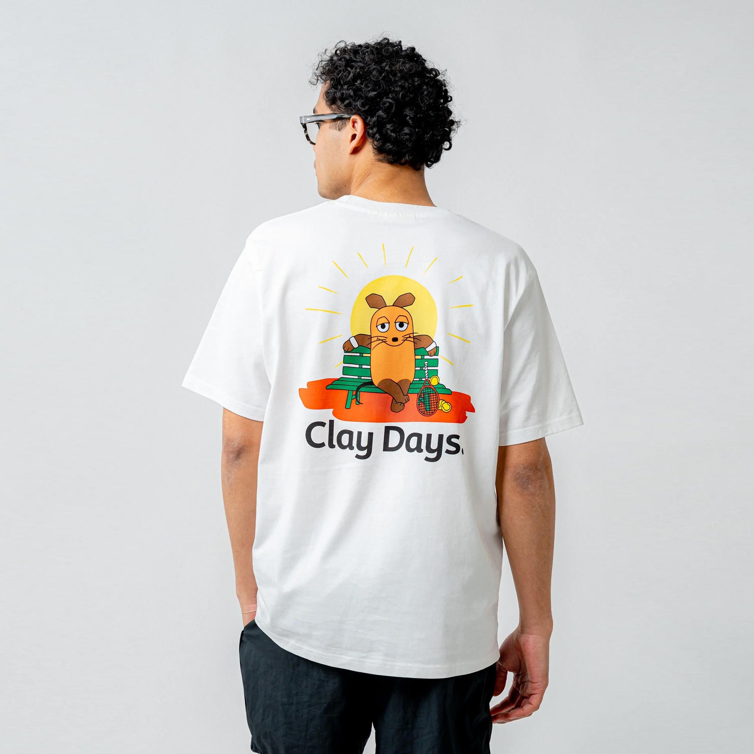 Lobster & Lemonade Maus Clay Days – '94 Campus T-shirt Unisex - blanc