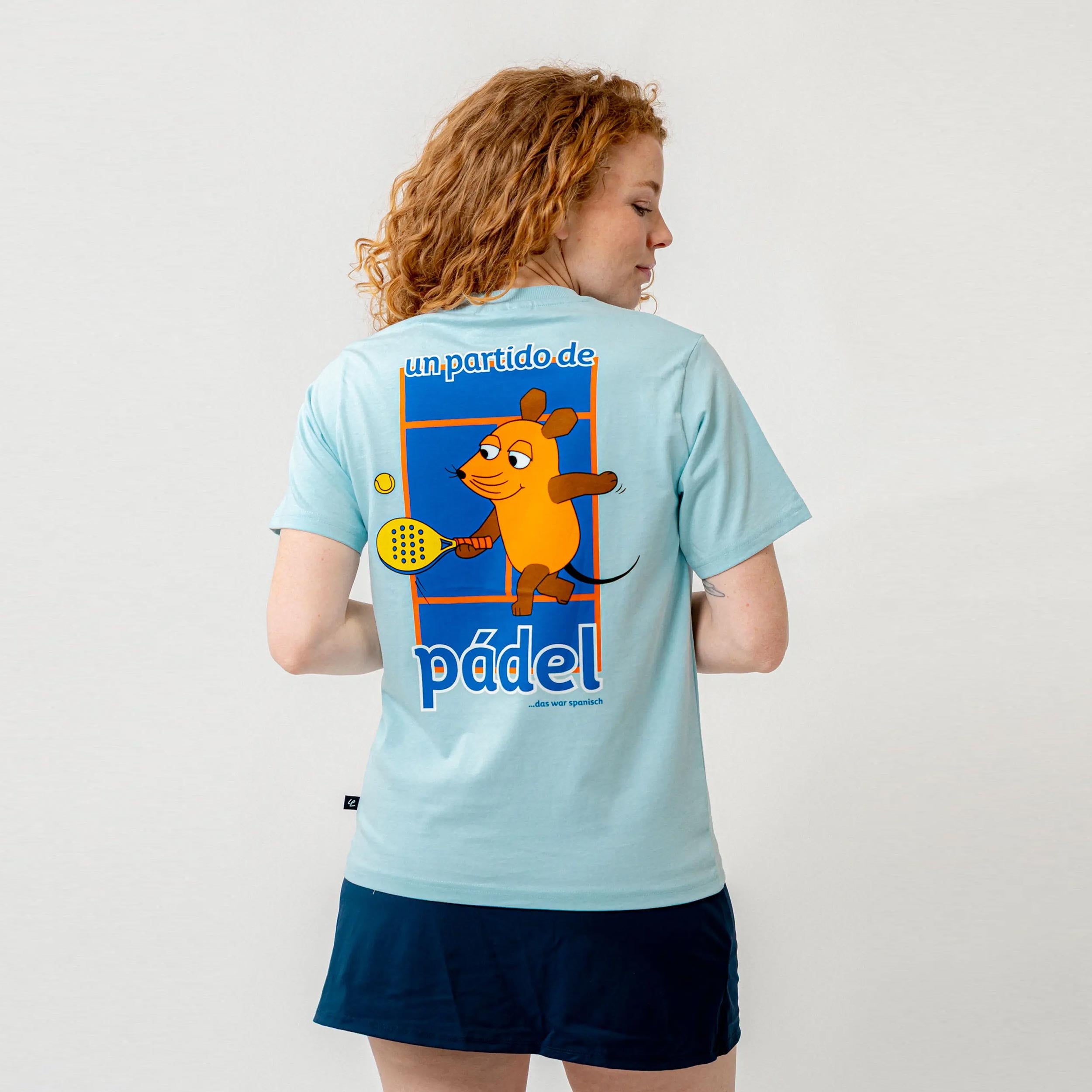 Lobster & Lemonade Maus Padel – '16 Park T-shirt Unisex - bleu clair