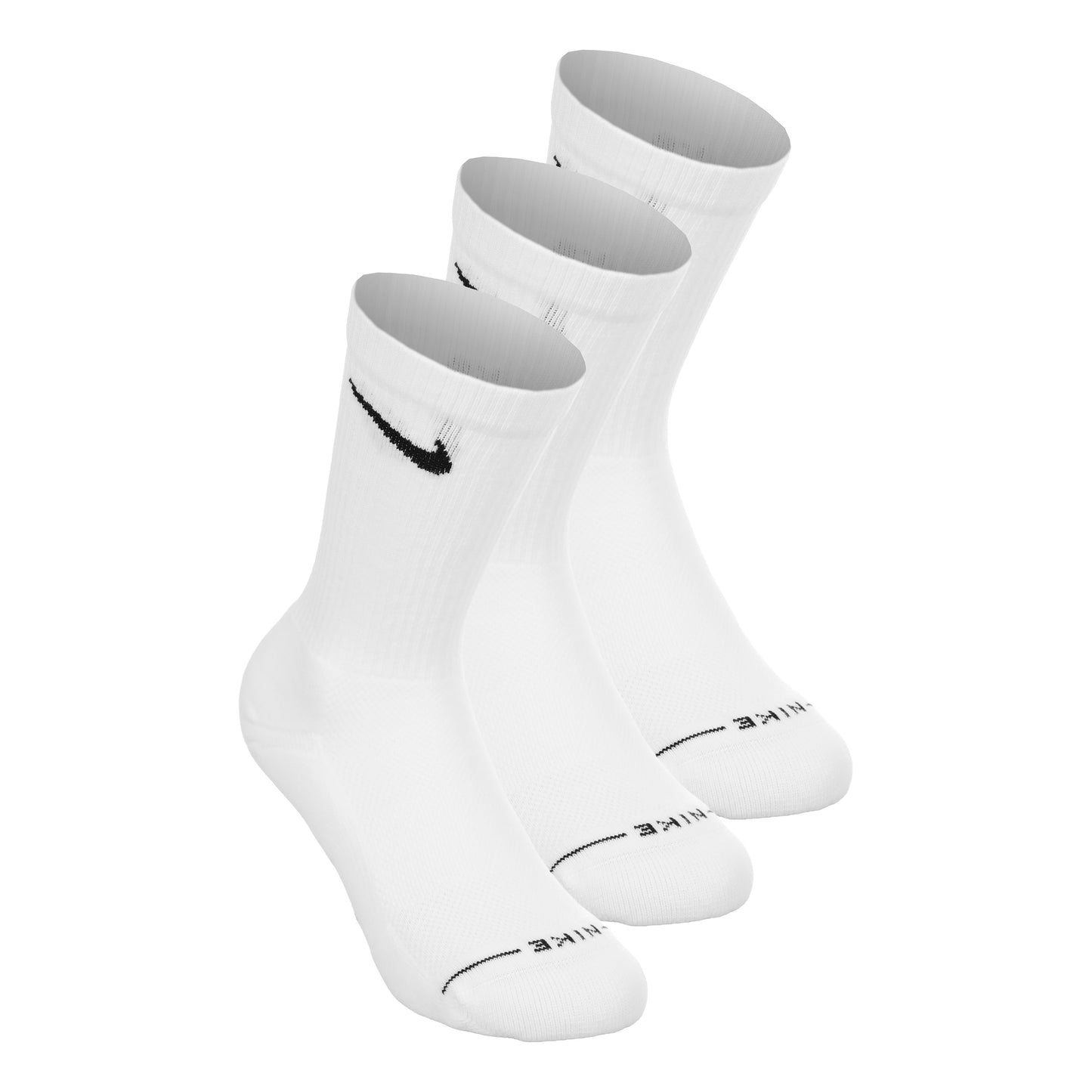 Nike Crew Tennissokken Verpakking 3 stuks Unisex - wit