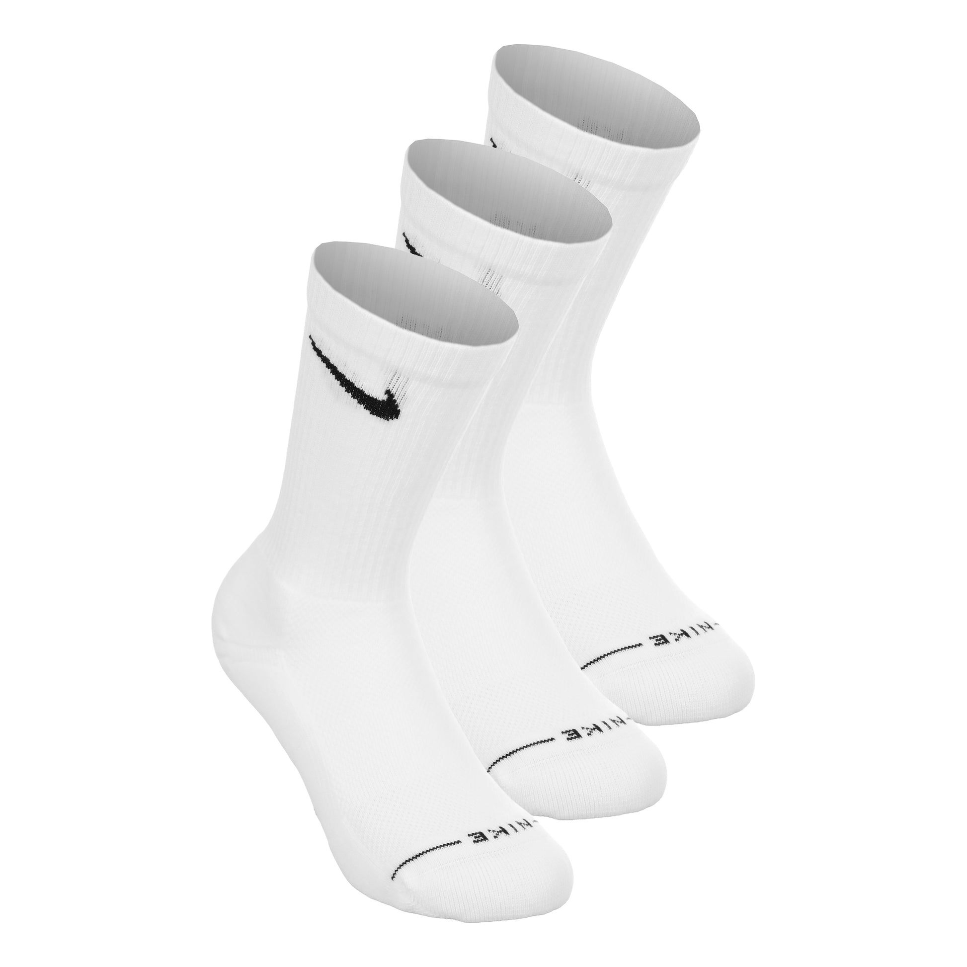 Nike Crew Tennissokken Verpakking 3 stuks Unisex - wit