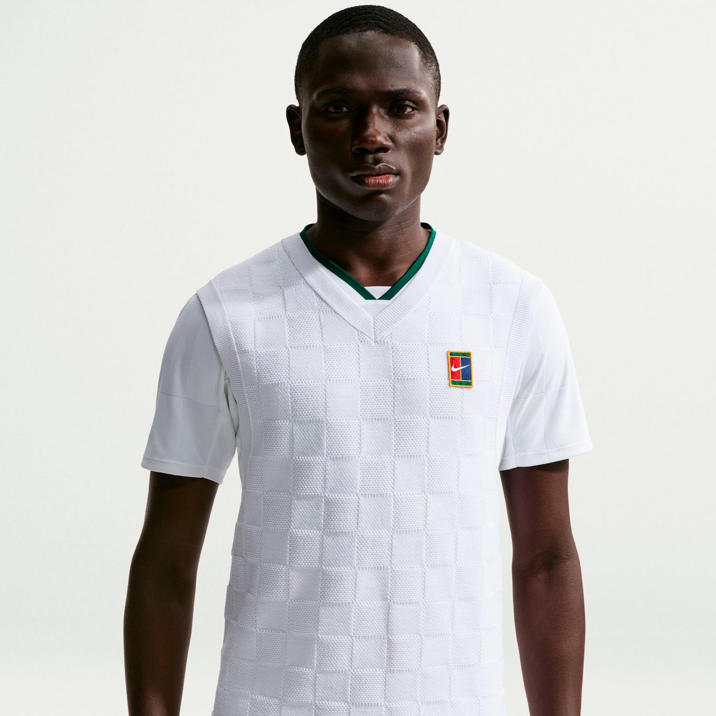 Nike Court Slam  Pullunder Heren - wit