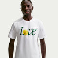 Court Love T-shirt Heren - wit