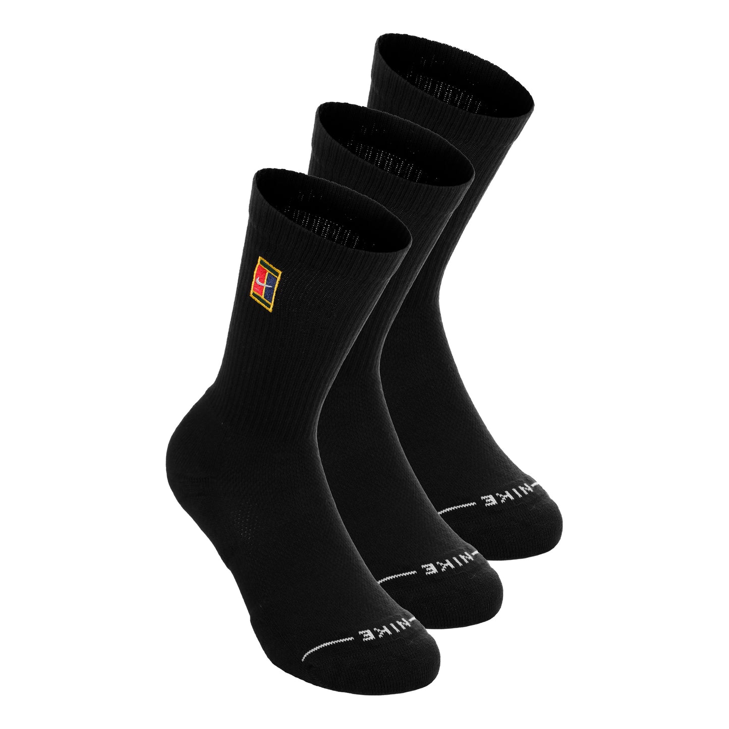 Nike Crew Tennissokken Verpakking 3 stuks Unisex - zwart