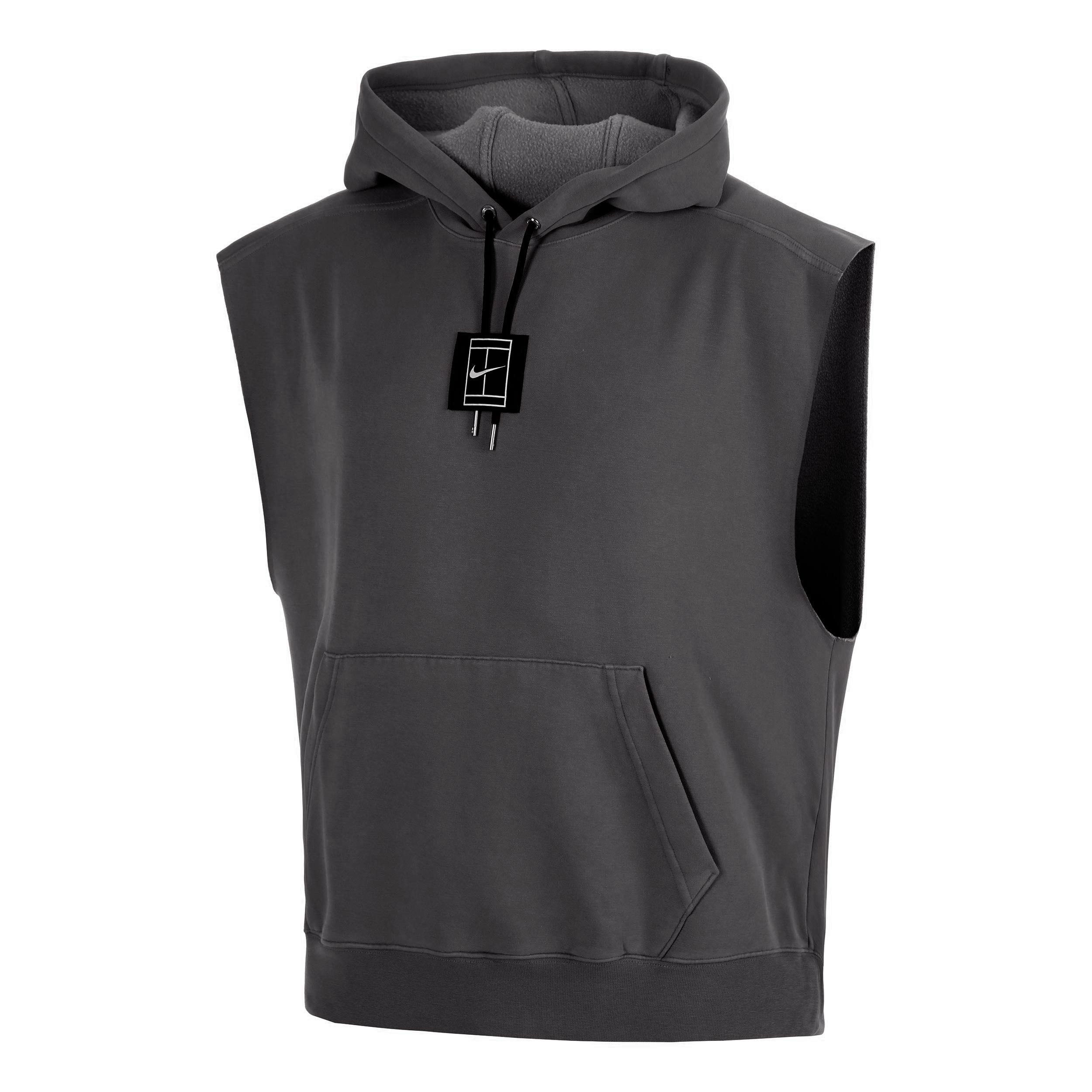 Nike Court Slam  Sweater met capuchon Heren - antraciet