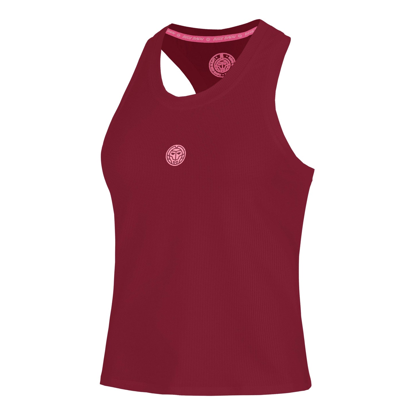 BIDI BADU Freeze Out Racerback Printed  Tanktop Dames - donkerrood
