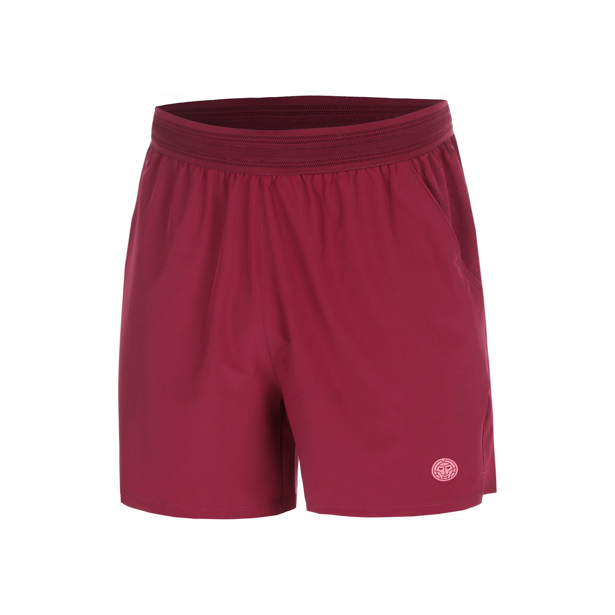 BIDI BADU Freeze Out 7in  Shorts Heren - donkerrood