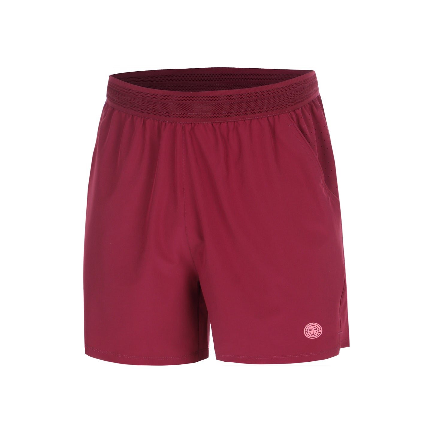 BIDI BADU Freeze Out 7in  Shorts Heren - donkerrood