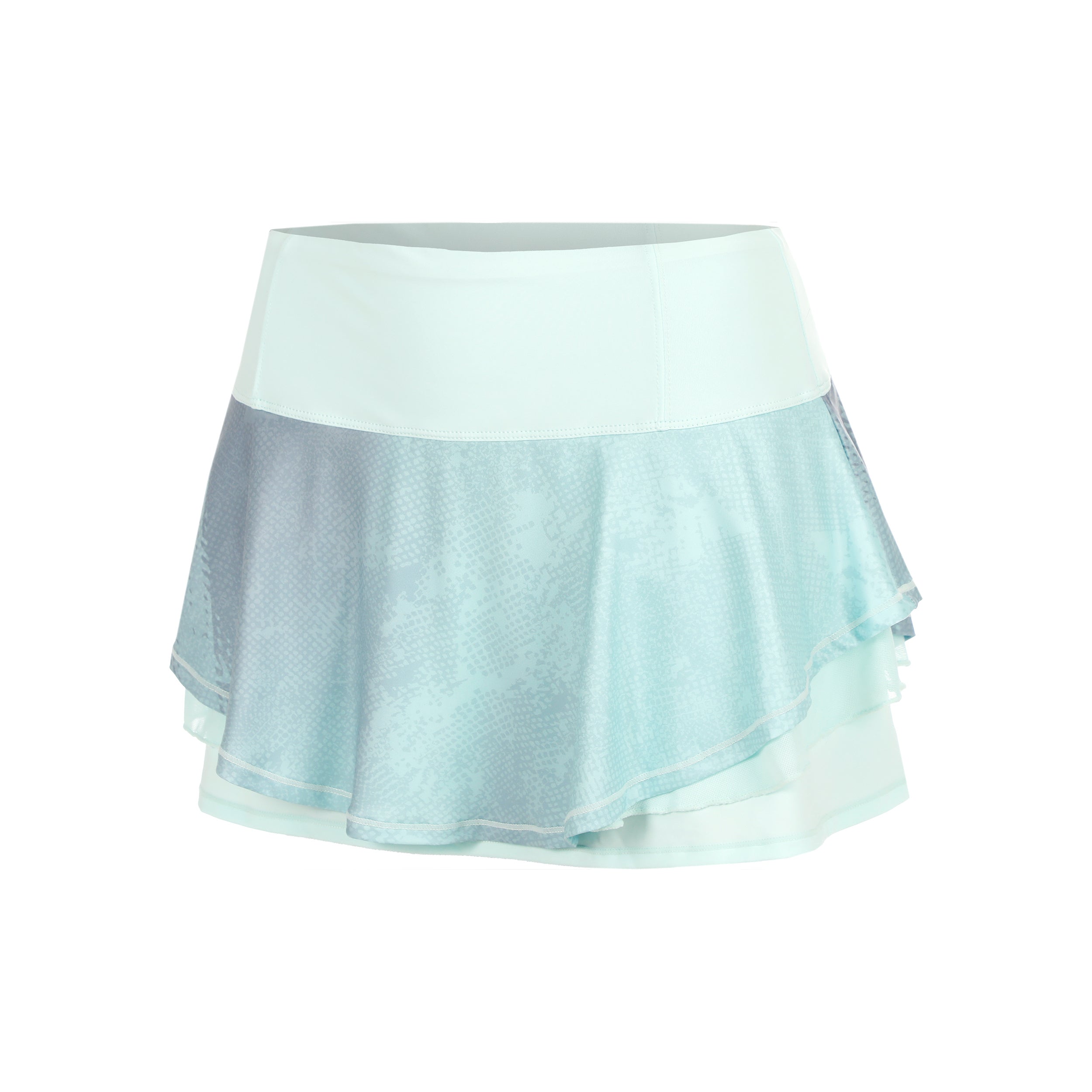 BIDI BADU Freeze Out Layering  Rok Dames - mint, grijs