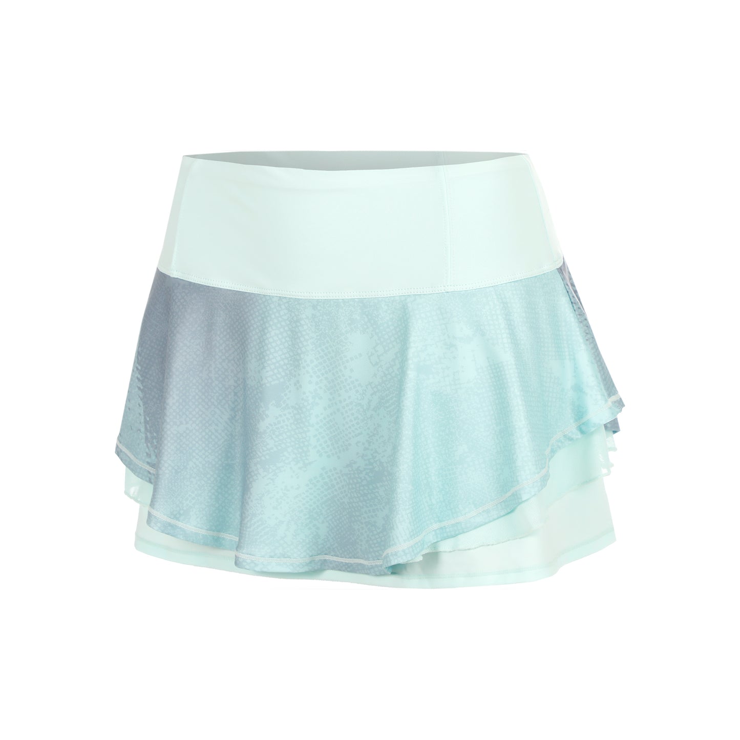 BIDI BADU Freeze Out Layering  Rok Dames - mint, grijs