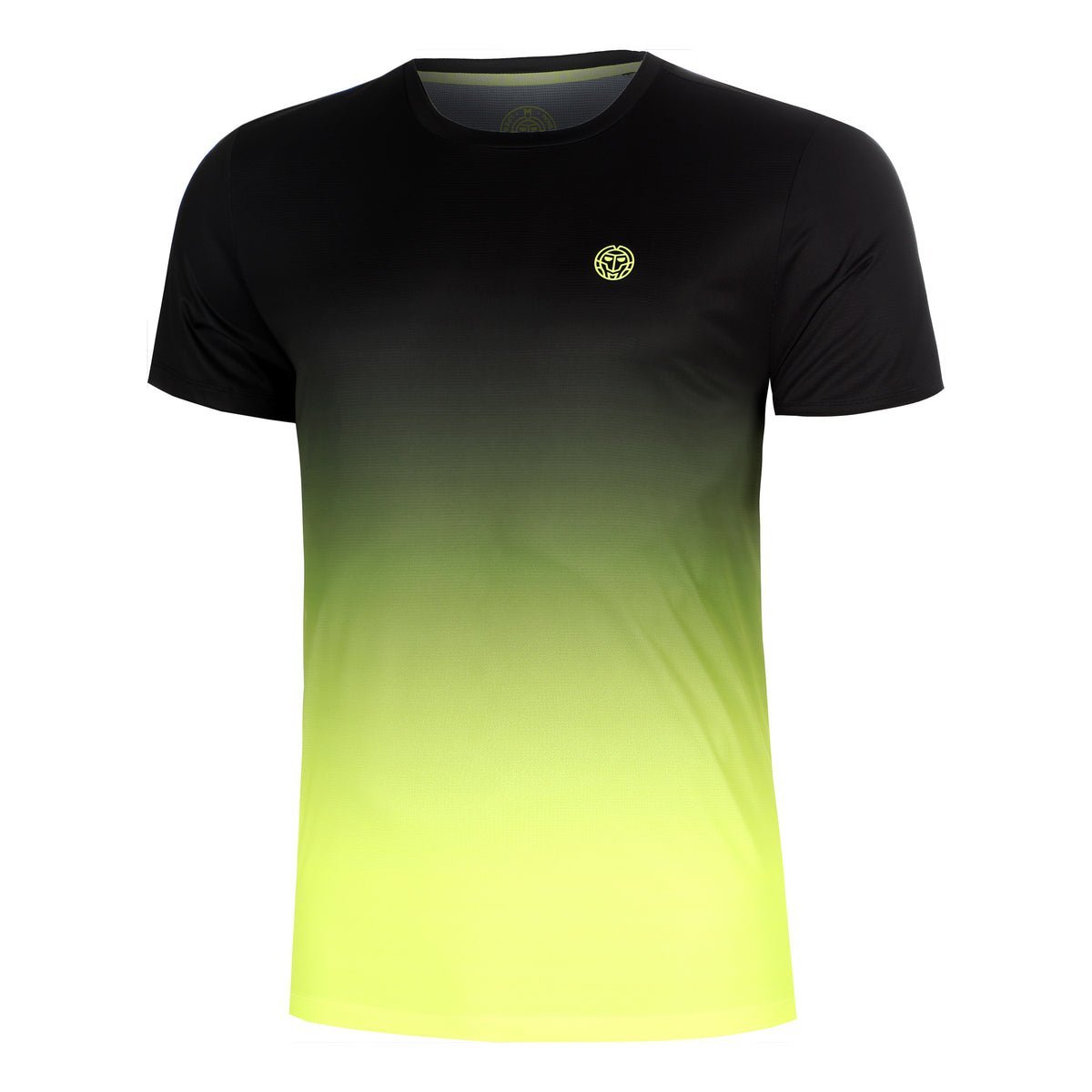 BIDI BADU Night Flash T-shirt Hommes - noir, jaunes fluo