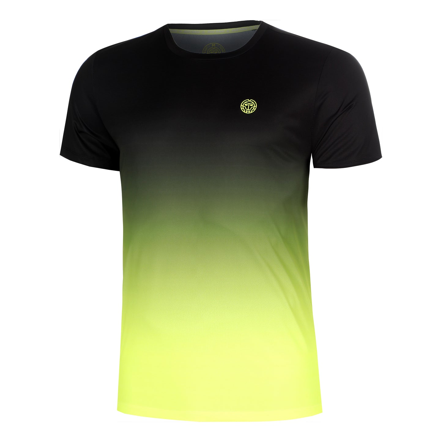 BIDI BADU Night Flash T-shirt Hommes - noir, jaunes fluo