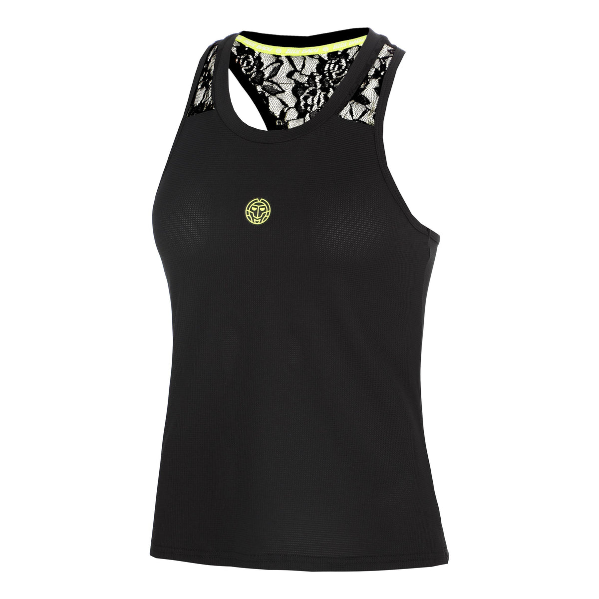 BIDI BADU Night Flash Racerback Lace Tanktop Dames - zwart